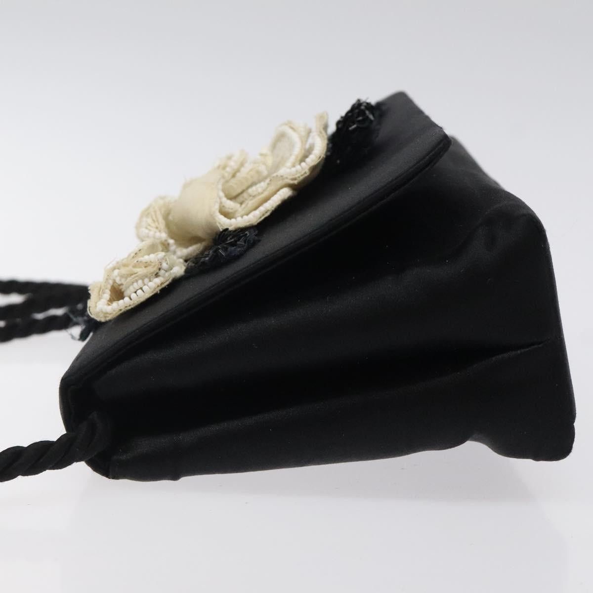 Chanel CHANEL Shoulder Bag Silk Black Gold CC Size ONE SIZE - 4 Thumbnail