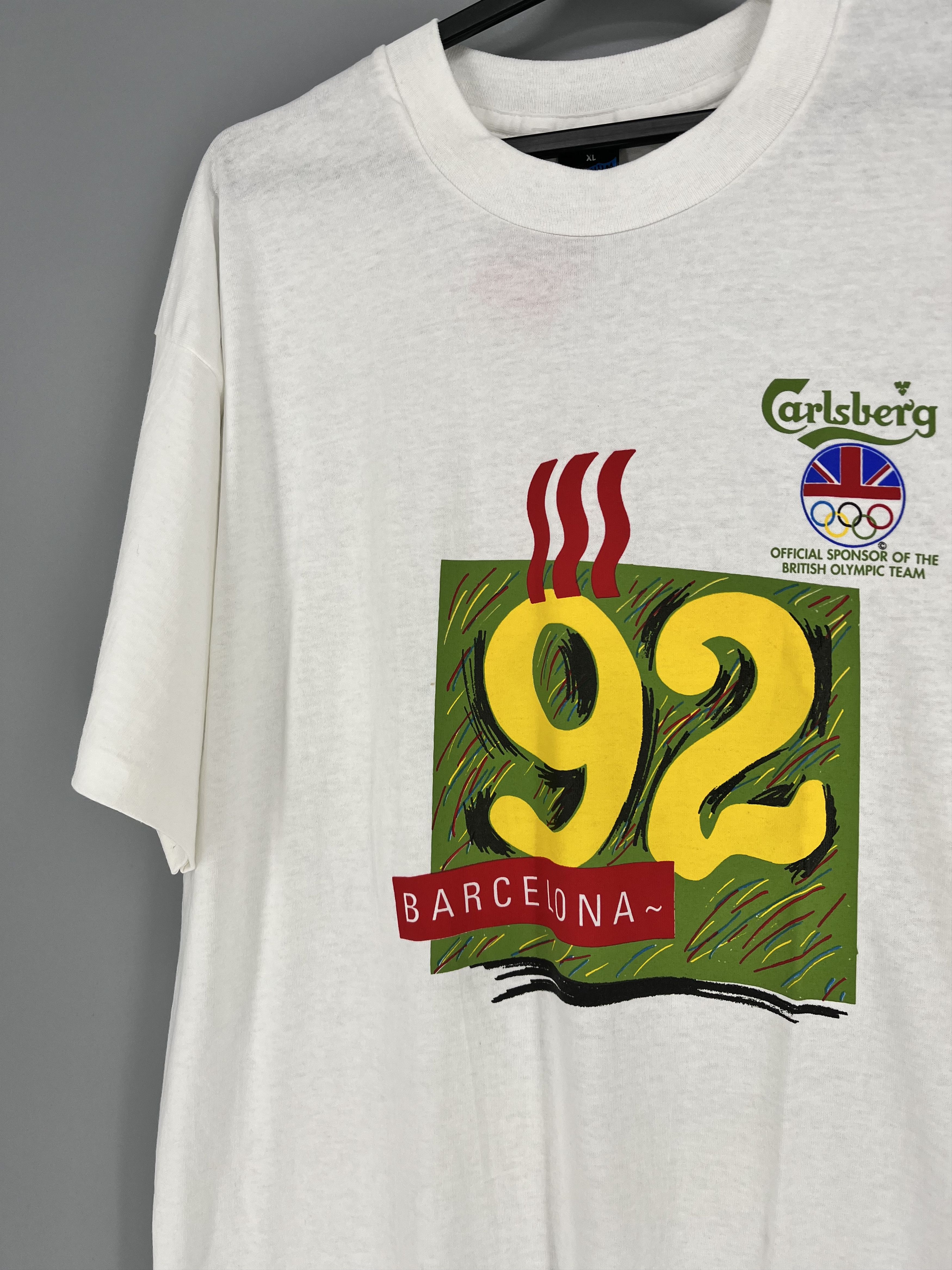 USA Olympics Screen Stars 1992 Olympic Vintage T-Shirt Cotton Men Size XL Size US XL / EU 56 / 4 - 7 Thumbnail