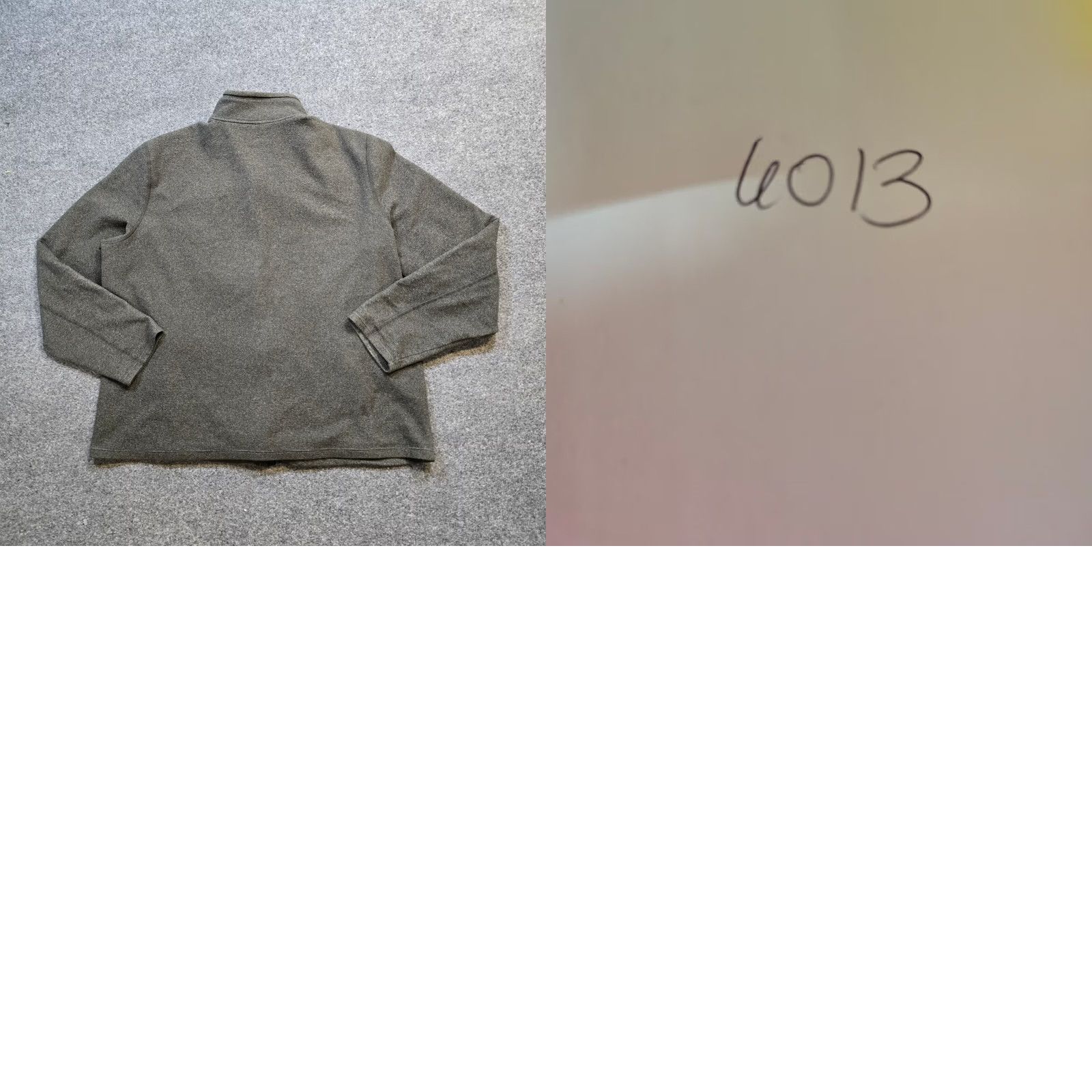 Vintage LL Bean Sweater Mens Size XL Gray Fleece Full Zip Pockets Outdoors Size US XL / EU 56 / 4 - 8 Thumbnail