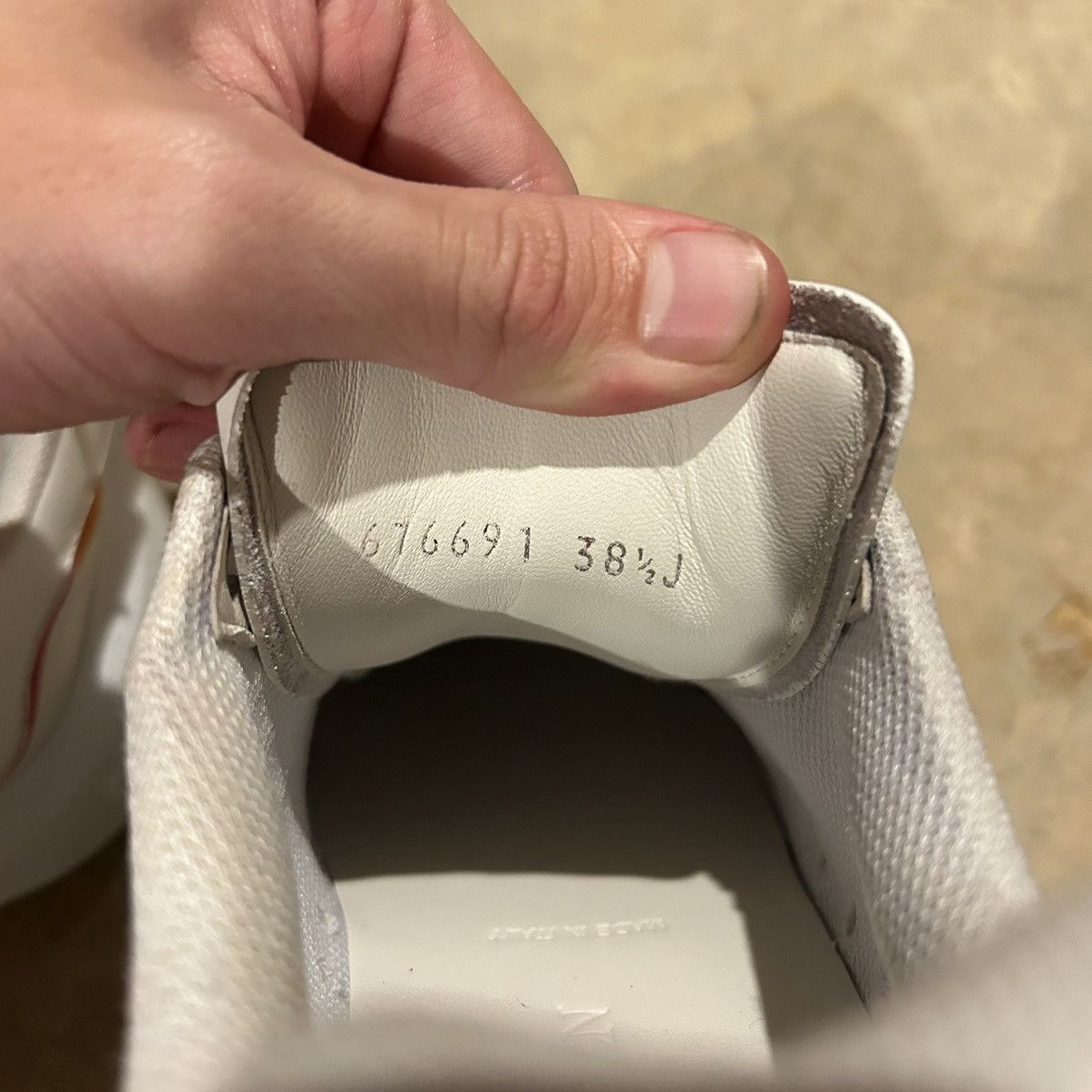 Alexander McQueen × Designer Alexander McQueen Court Outline Trainer Sneakers EU 38.5 Size US 6.5 / EU 39-40 - 12 Thumbnail