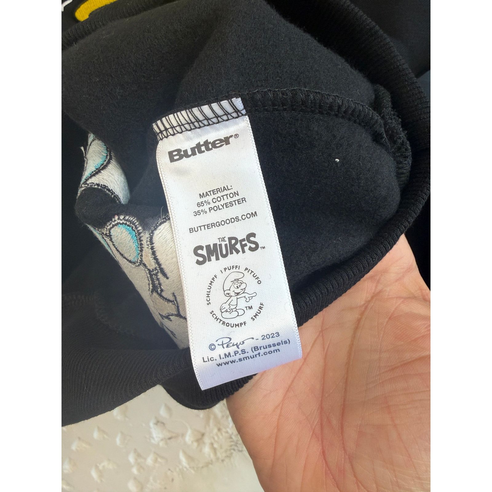 Butter Goods Butter x The Smurfs Harmony Crewneck Sweatshirt Size US M / EU 48-50 / 2 - 7 Thumbnail