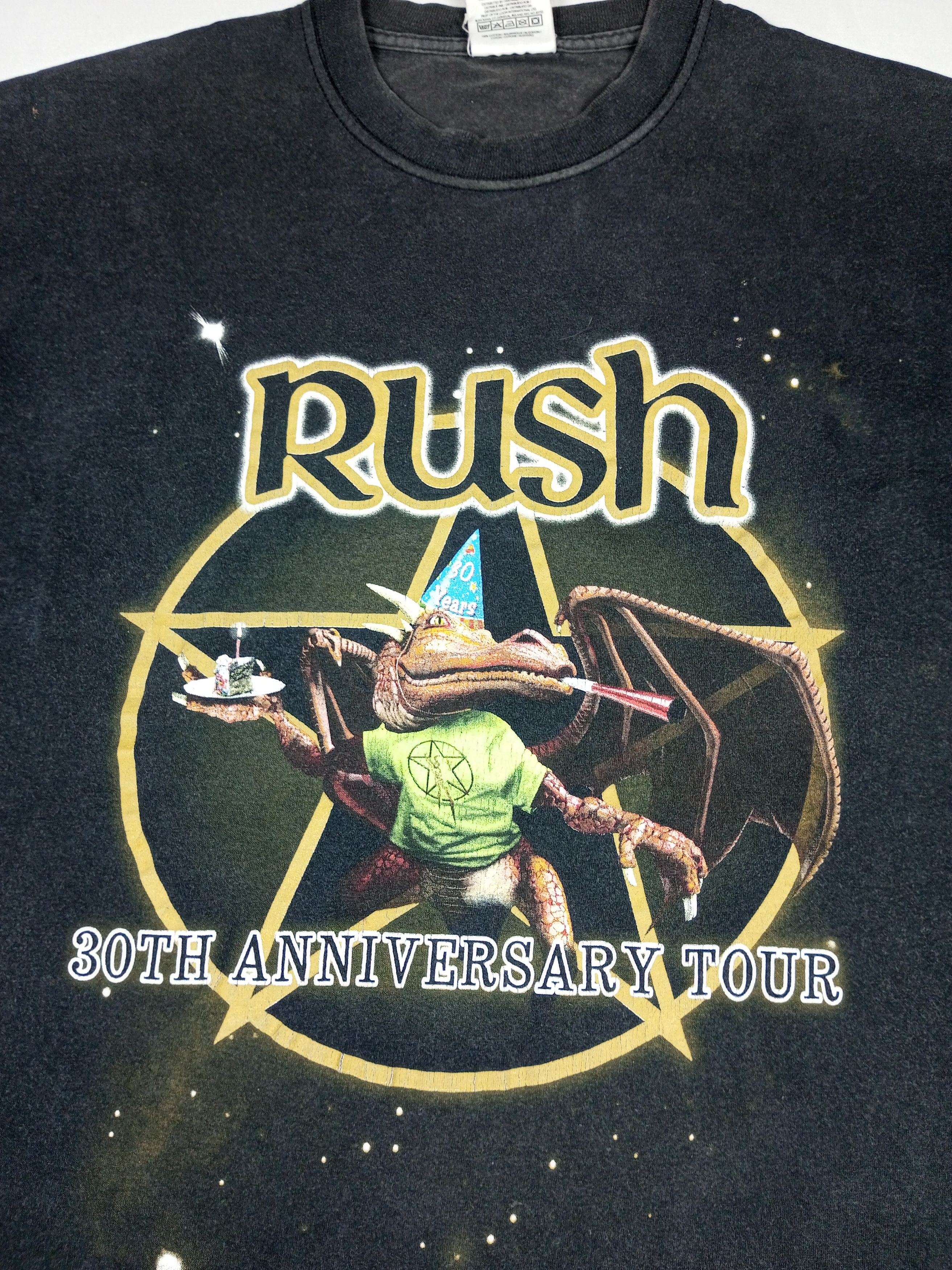 Band Tees Vintage 20s Rush 30th Anniversary Tour Tee Size US M / EU 48-50 / 2 - 4 Thumbnail