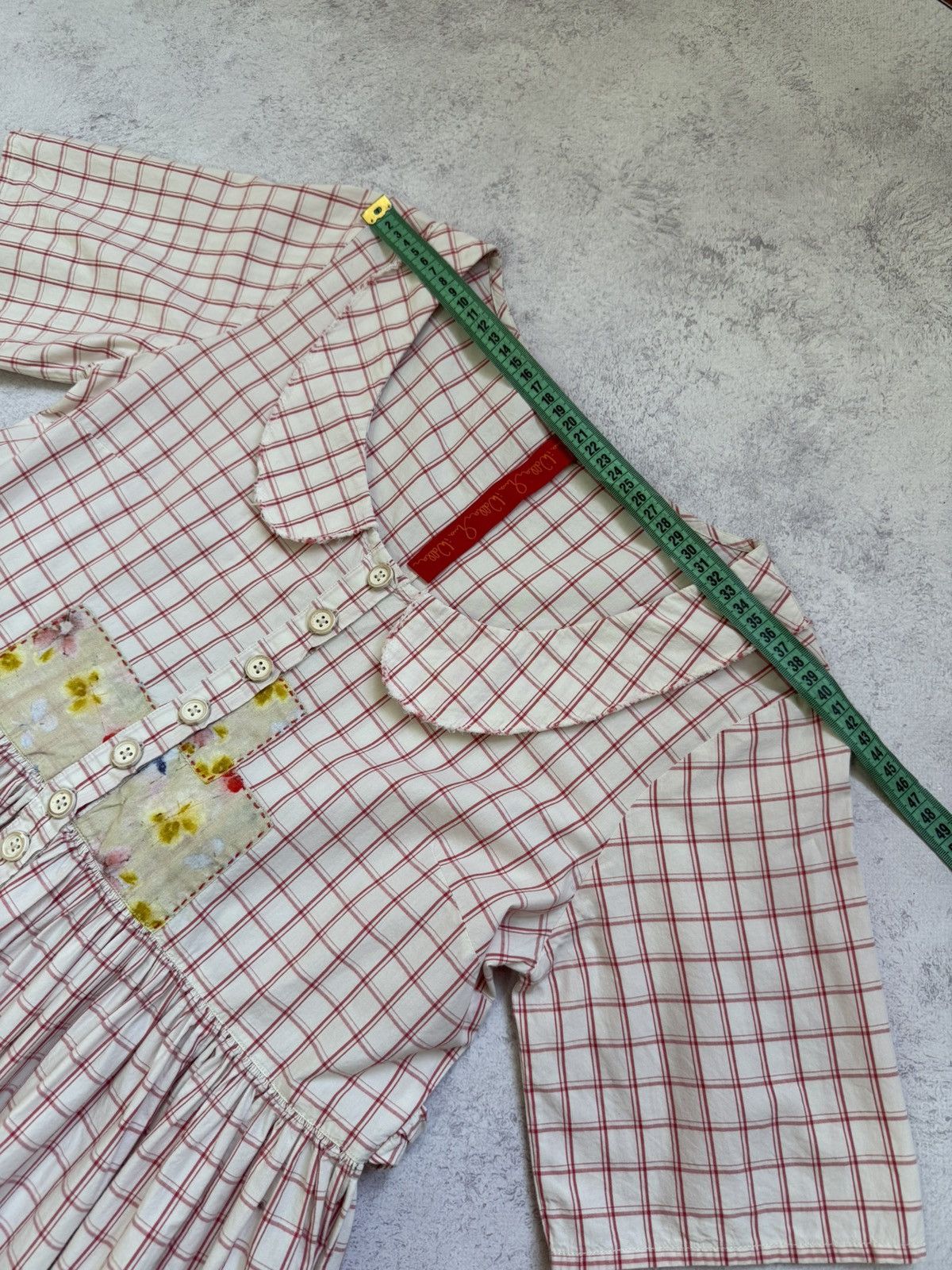 Vintage Ewa I Walla Pink Short Sleeve Checkered Midi Dress Size S Size S / US 4 / IT 40 - 16 Thumbnail