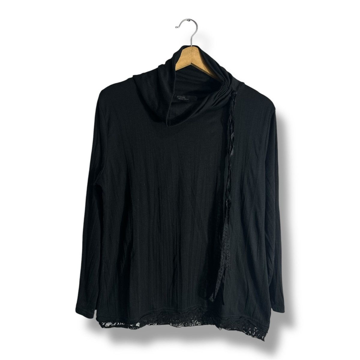 Issey Miyake UNDEFINED FUTURE SELECTION LACE LONGSLEEVE ISSEY YOHJI STYLE Size M / US 6-8 / IT 42-44 - 1 Thumbnail