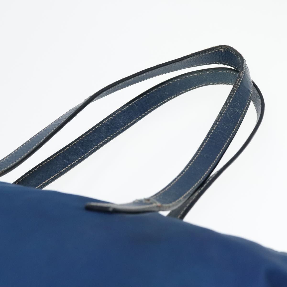 Prada PRADA Tote Bag Nylon Blue Gold Size ONE SIZE - 9 Thumbnail