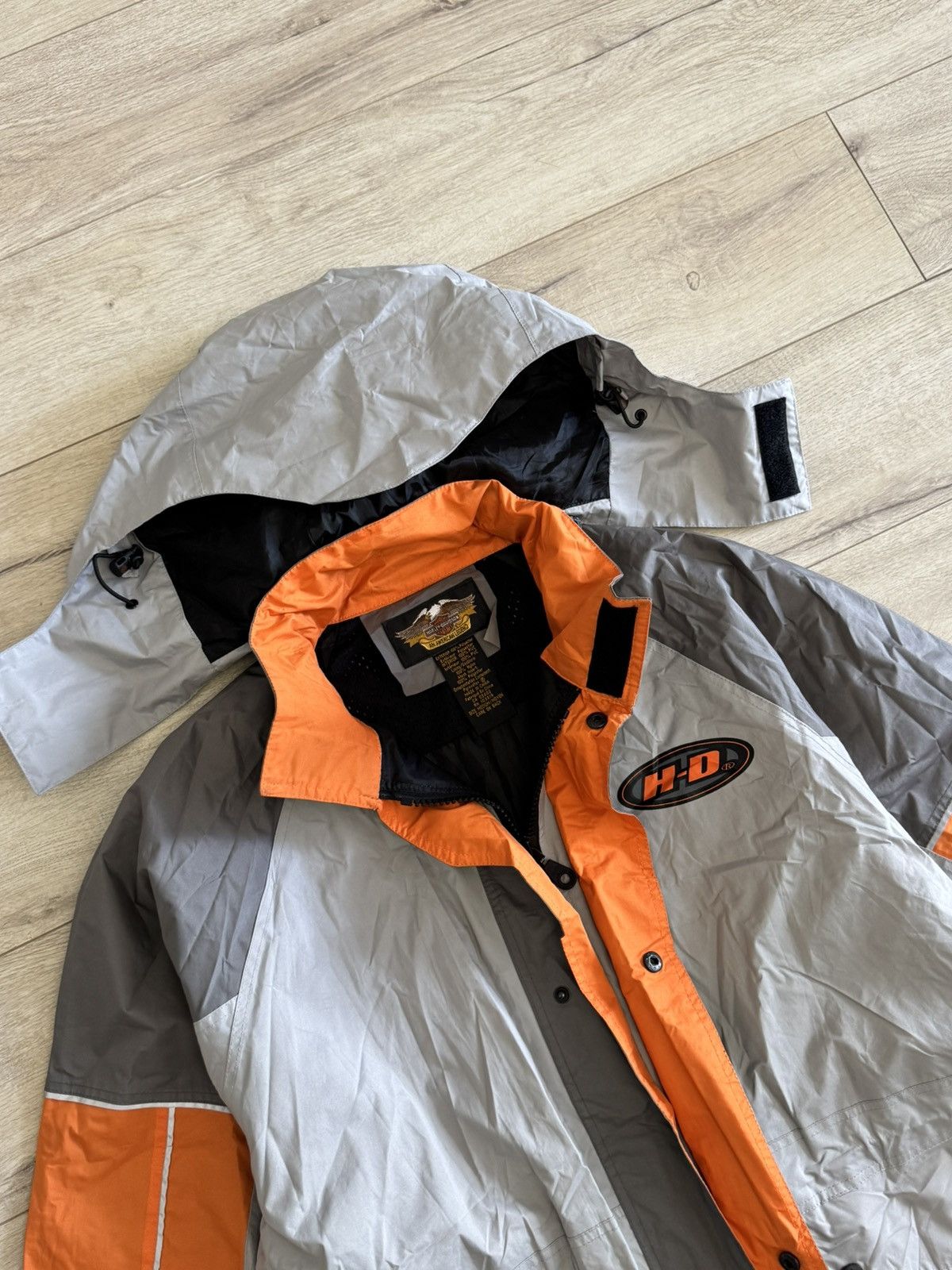 Harley Davidson Harley Davidson Windbreaker Rain Jacket Stirrup Pants Set Size US M / EU 48-50 / 2 - 6 Thumbnail