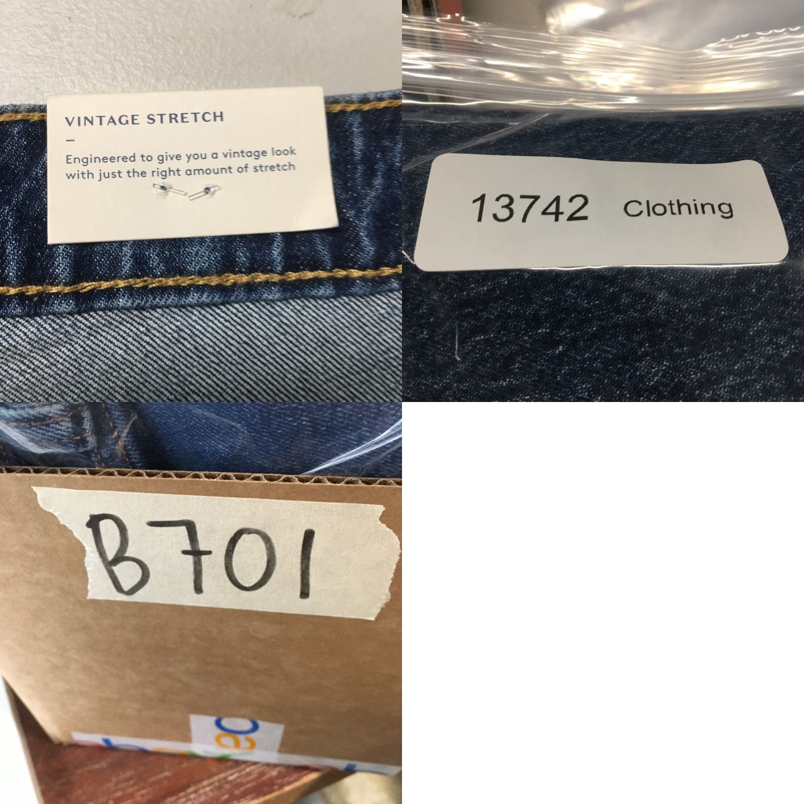 Vintage Universal Thread Jeans Bootcut Womens 24W Blue Denim High Rise Zip NEW Size 42" / US 20 - 10 Thumbnail