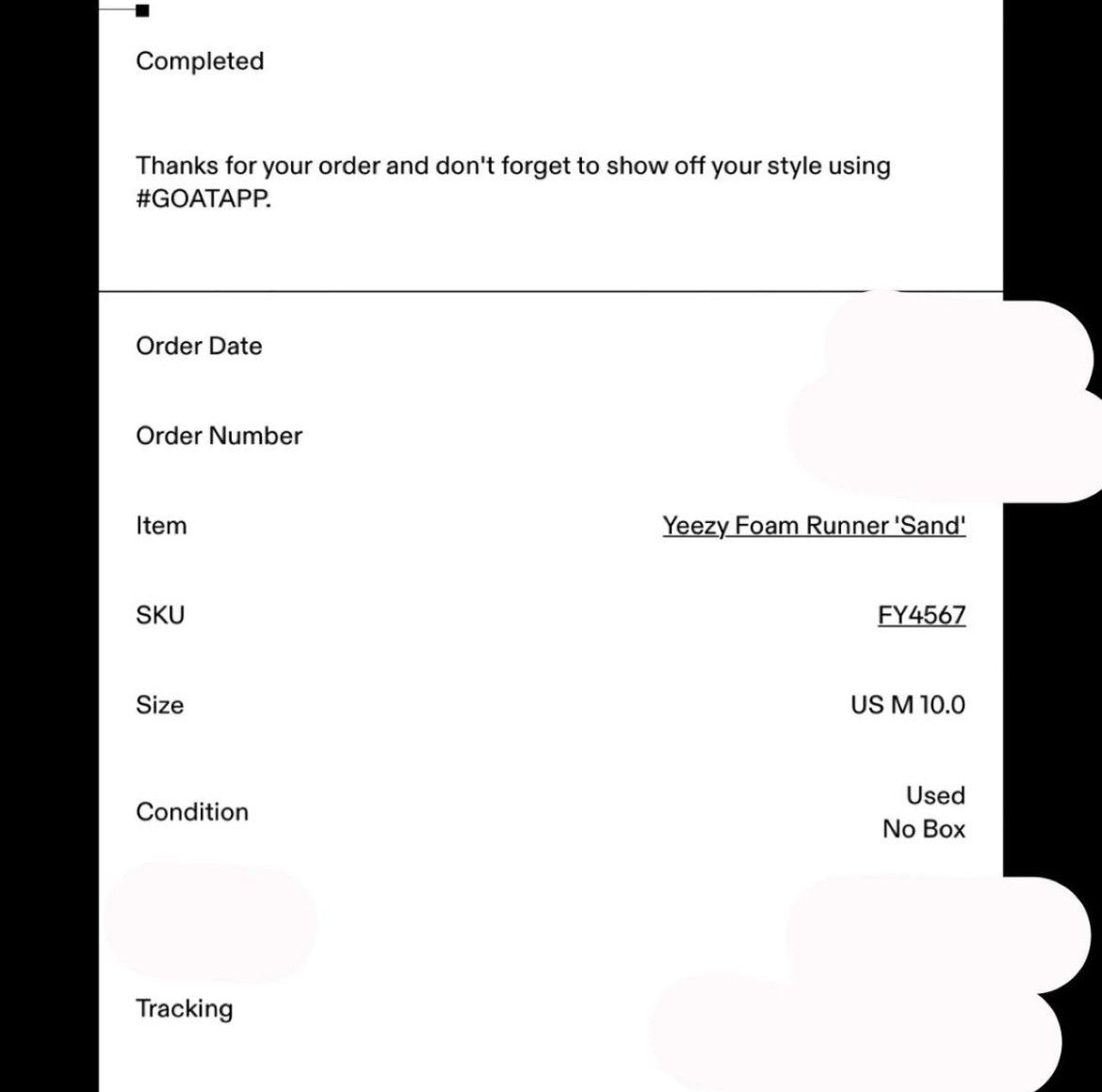 Adidas Yeezy Foam RNNR “Sand” Size US 10 / EU 43 - 4 Thumbnail