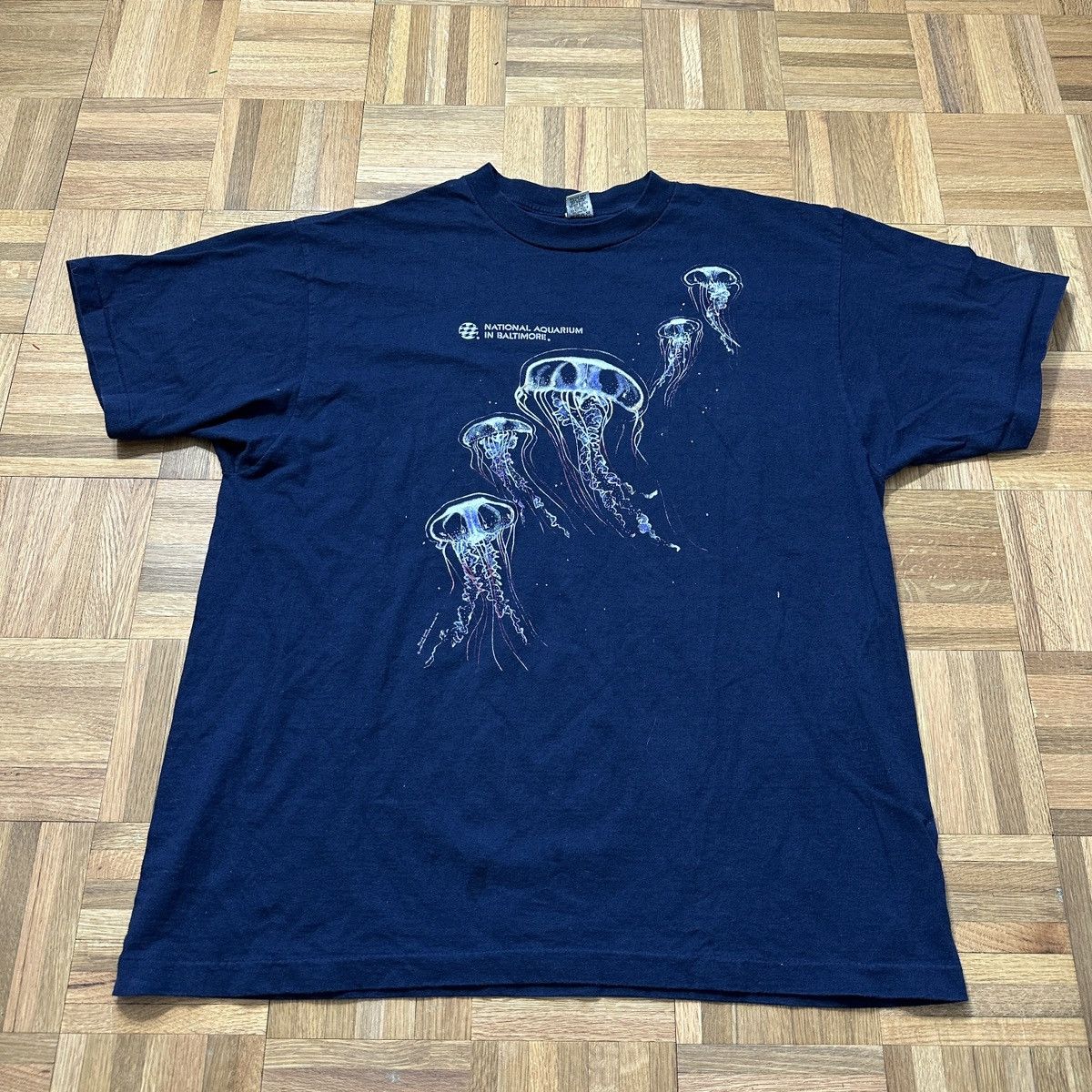 Vintage Vintage Baltimore Aquarium tee Size US XXL / EU 58 / 5 - 1 Thumbnail