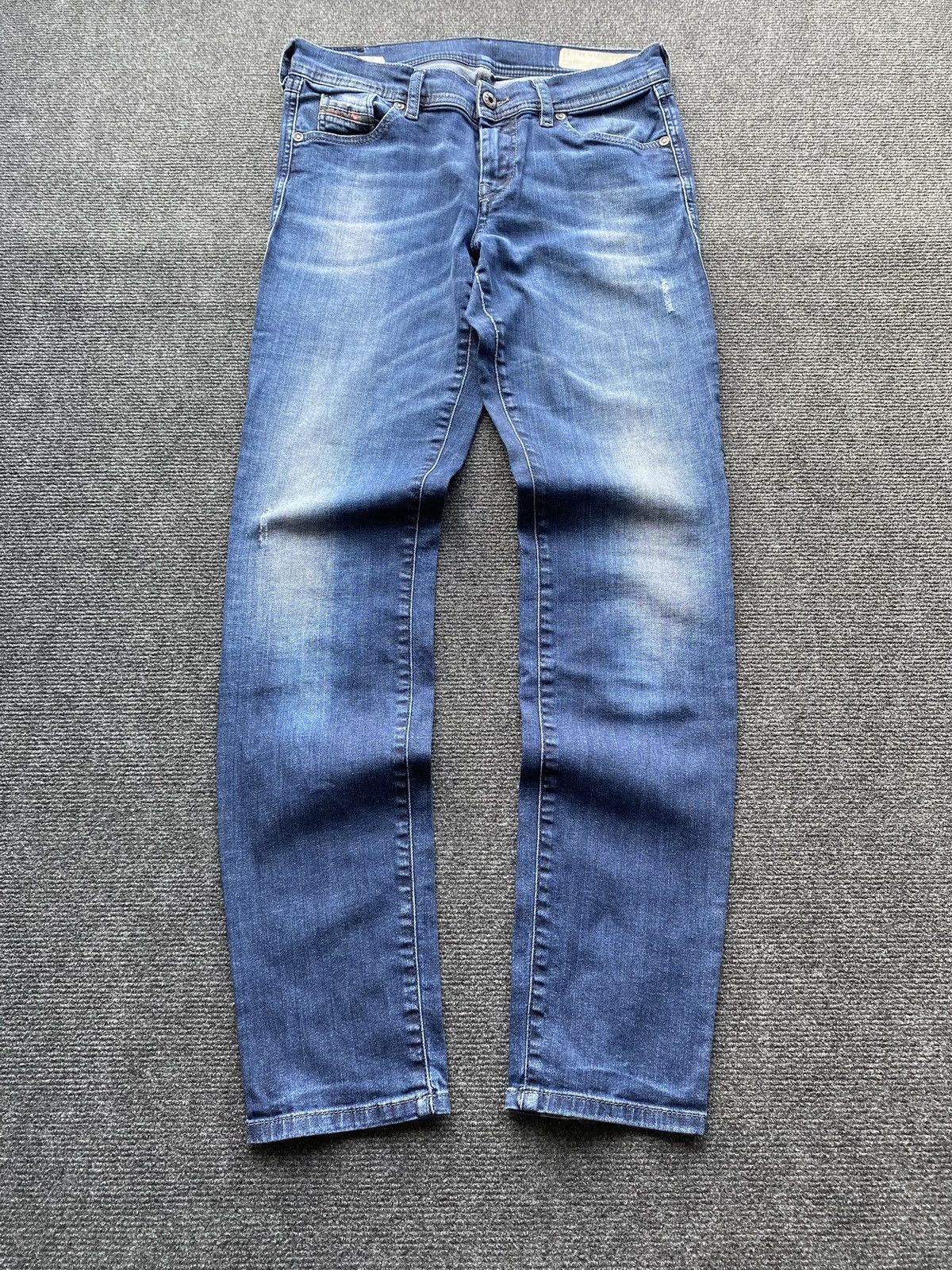 Diesel 🔥Opium Punk Diesel francy blue jeans women 28 alt goth emo Size 28" / US 6 / IT 42 - 1 Thumbnail