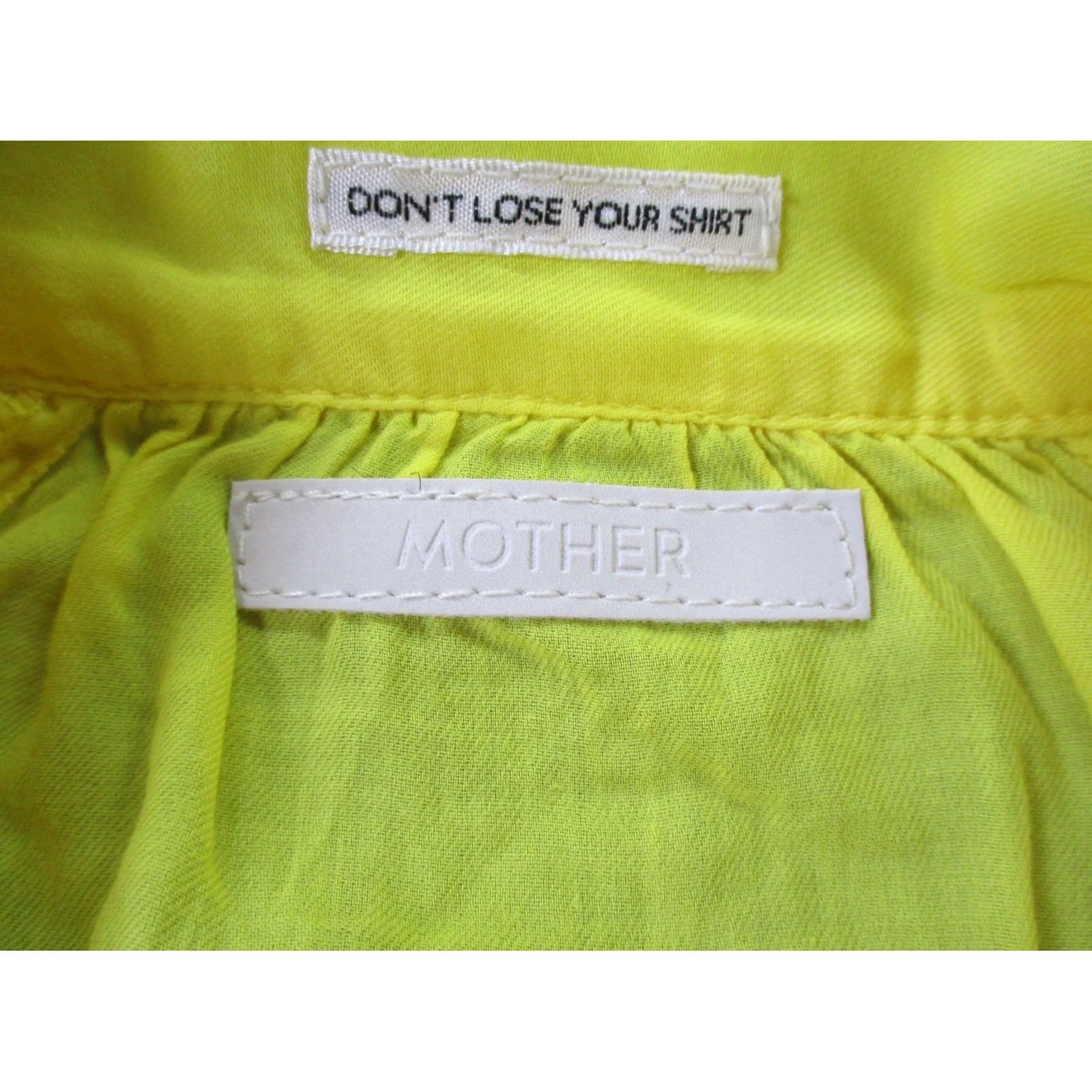 MOTHER Mother Shirt Short Sleeve? Note: The original title is Mother Shirt Womens S Yellow Sunburst Lightweight Flowy Casual Oversized Blouse. Size S / US 4 / IT 40 - 6 Thumbnail