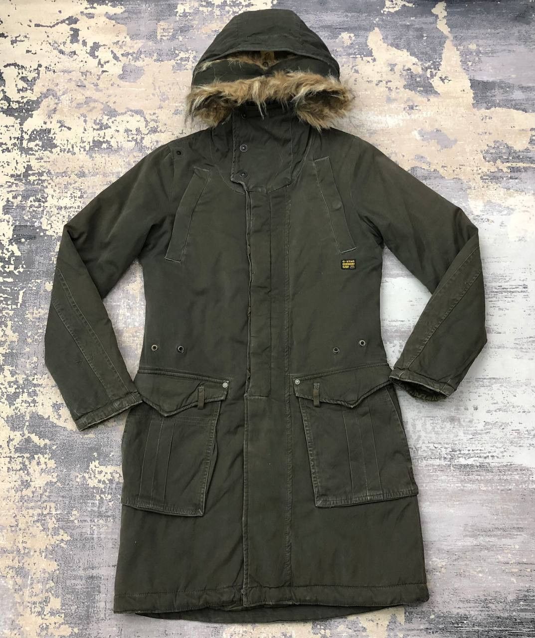 G-Star × Japanese Brand Y354 G STAR RAW PARKA DOWN JACKET Size XS / US 0-2 / IT 36-38 - 1 Thumbnail