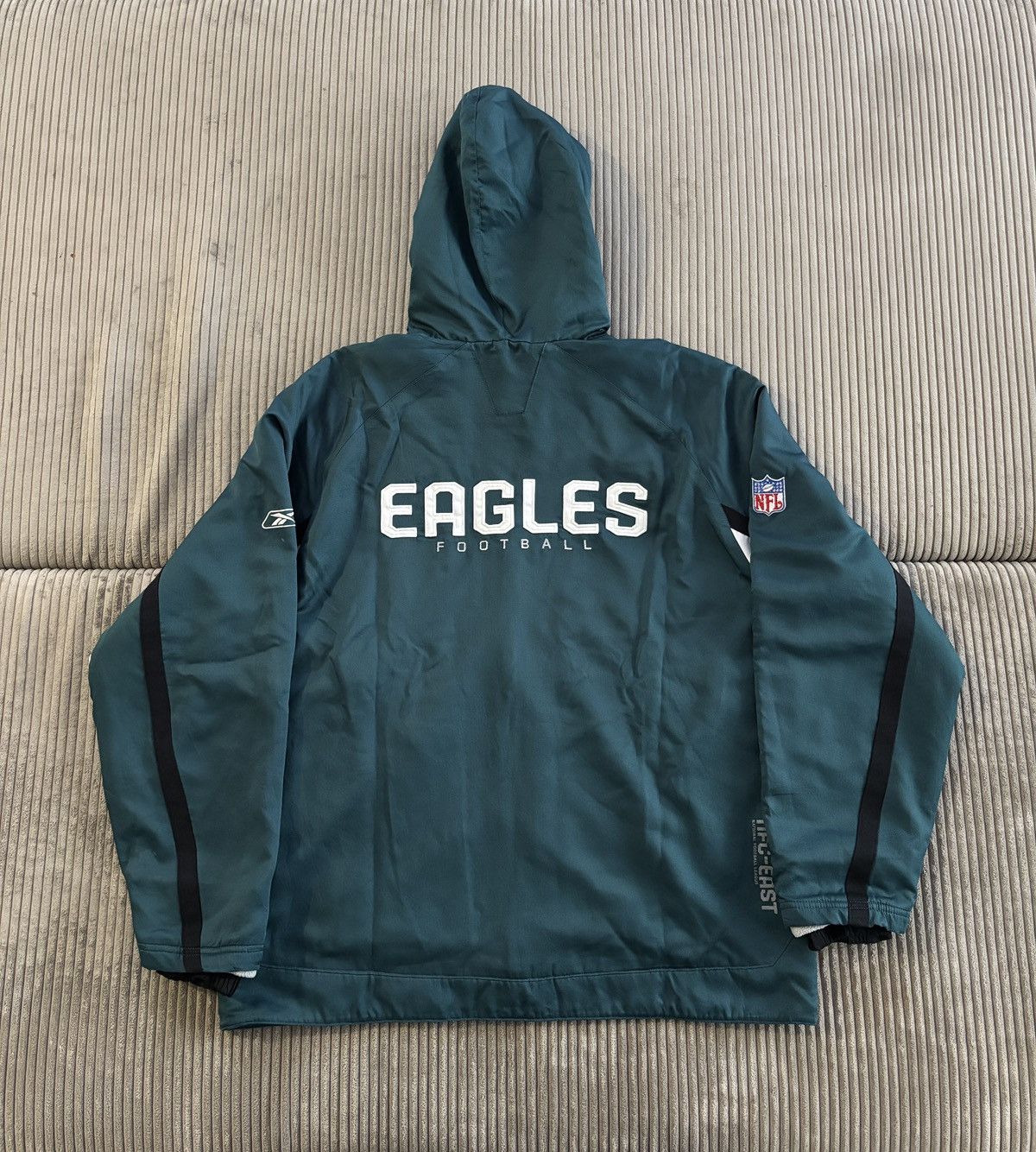 Reebok Reebok NFL Philadelphia Eagles Sideline Fleece Jacket XL Size US XL / EU 56 / 4 - 5 Thumbnail