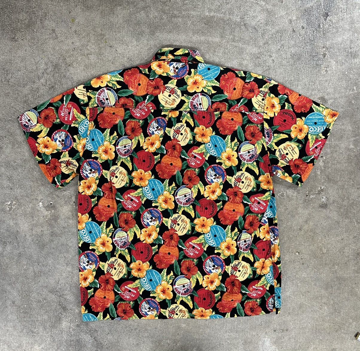Vintage Vintage 90s High Seas All Over Print Hawaiian Button Up Size US L / EU 52-54 / 3 - 2 Thumbnail