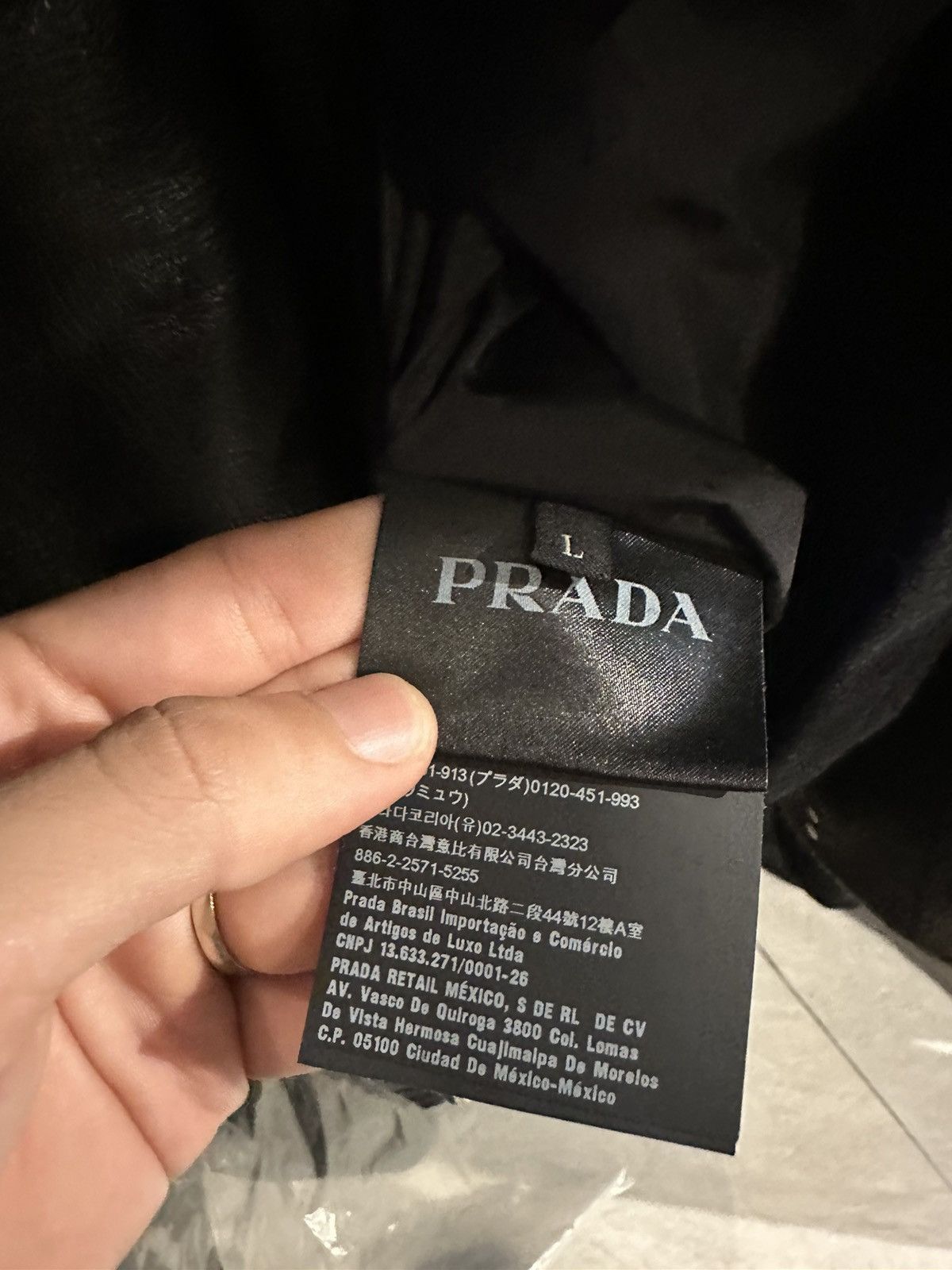 Prada PRADA OVERSIZED WOOL SHIRT Size US L / EU 52-54 / 3 - 6 Thumbnail
