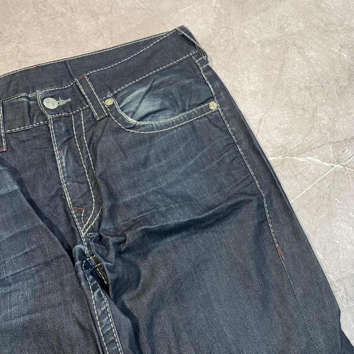 True Religion VINTAGE TRUE RELIGION BIG LOGO PANTS 00S Size US 36 / EU 52 - 8 Thumbnail