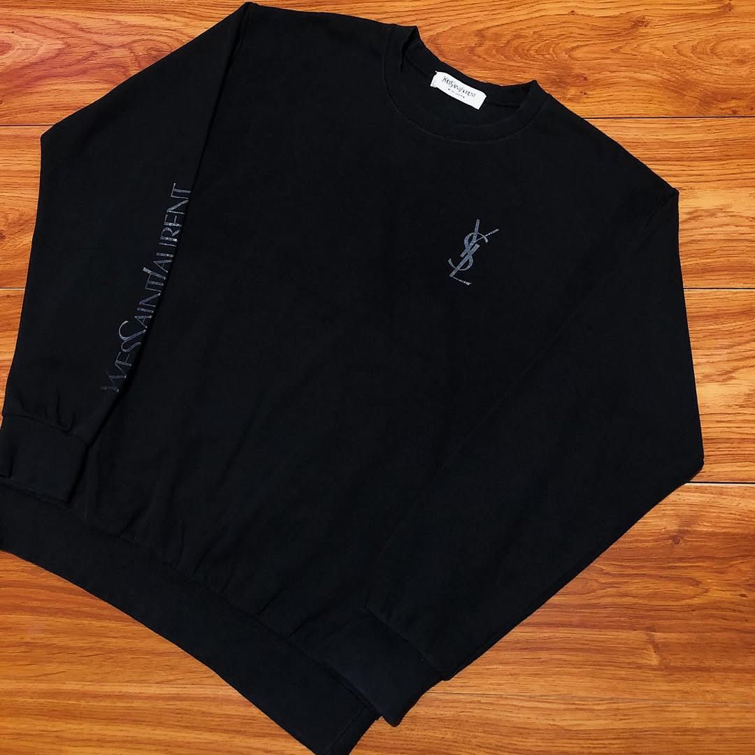 Yves Saint Laurent Vintage YSL Black Size US M / EU 48-50 / 2 - 2 Thumbnail