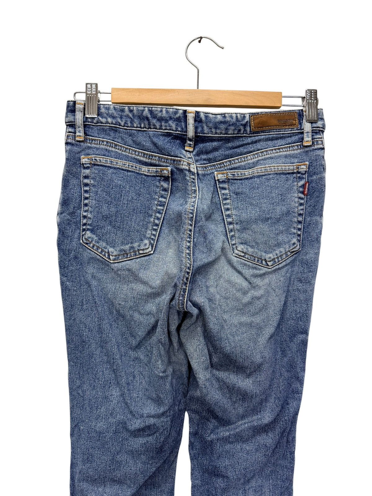 Japanese Brand Vintage Bobson Happy Face Jeans Denim Pants Size 28" / US 6 / IT 42 - 5 Thumbnail