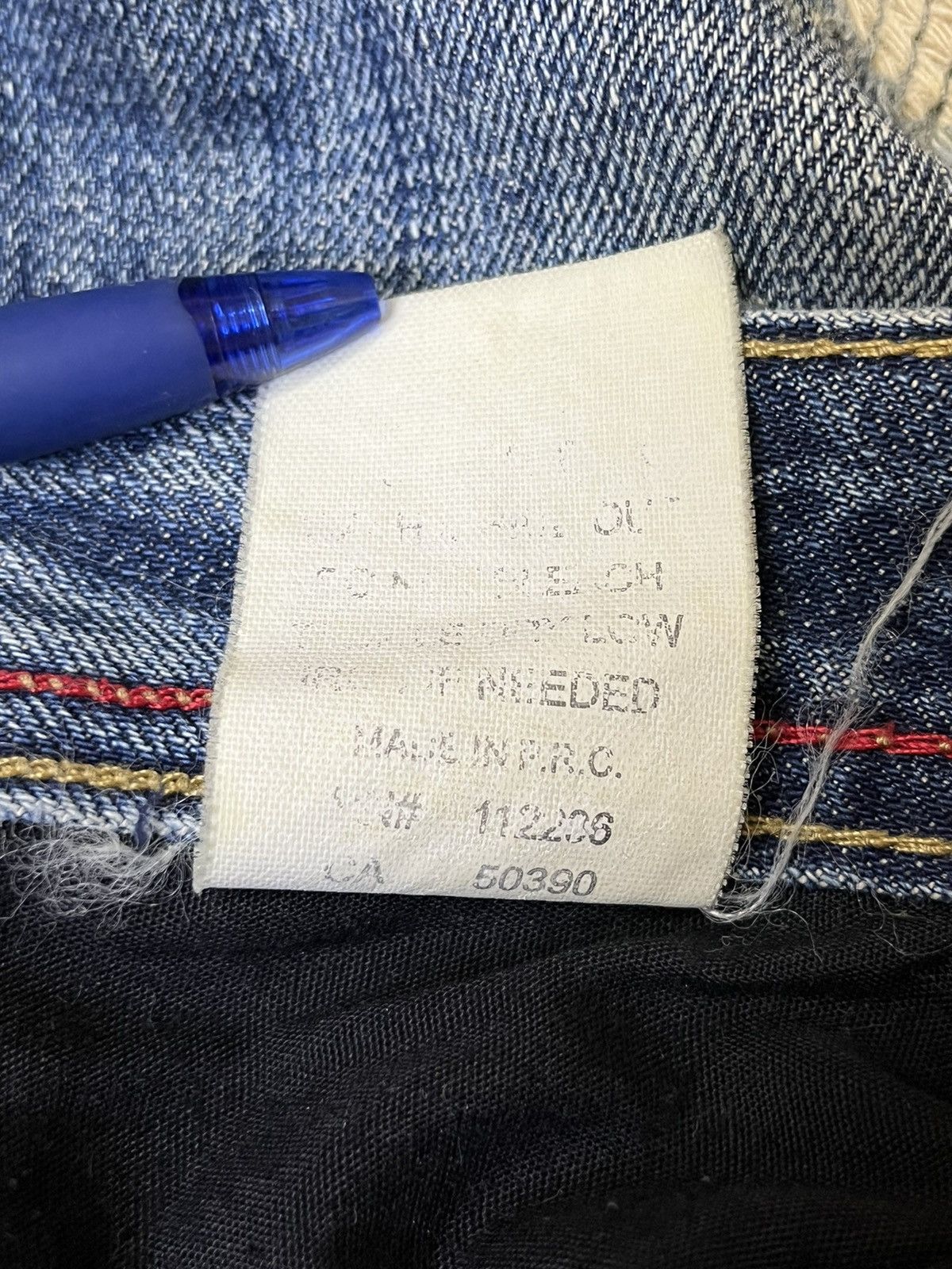 Cult Of Individuality SICK JAPANESE CULT OF INDIVIDUALITY SELVEDGE DISTRESS DENIM Size US 34 / EU 50 - 23 Thumbnail