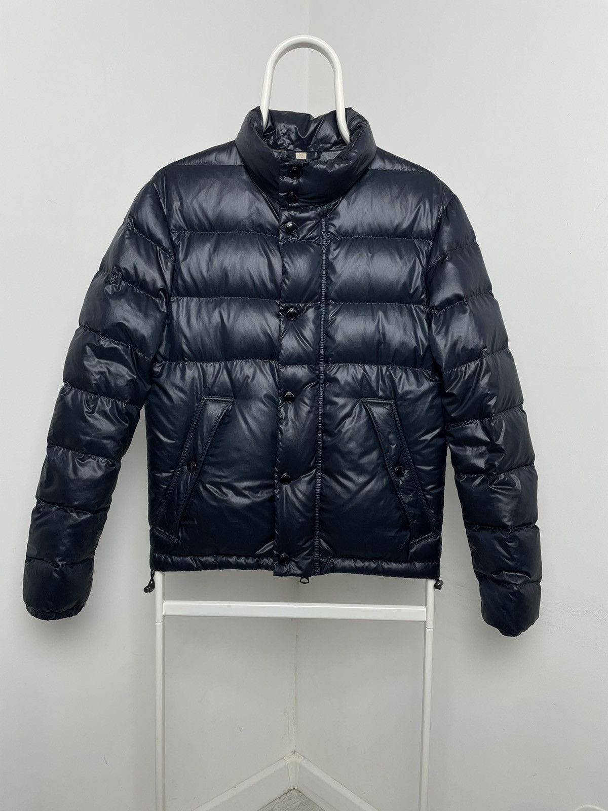 Burberry Burberry Brit Down Navy Blue Nova Check Size XS/S Size US XS / EU 42 / 0 - 10 Thumbnail