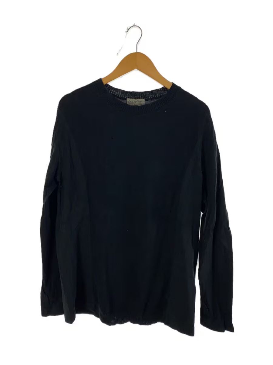 Yohji Yamamoto Pour Homme Hybrid Knit Sweater Tee Size US L / EU 52-54 / 3 - 1 Thumbnail