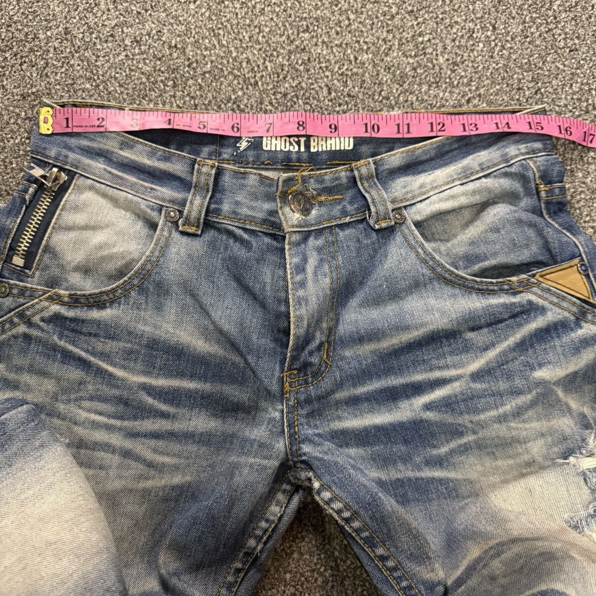Seditionaries 90s Japanese Ghost Brand Distressed Denim W31 Size US 31 - 15 Thumbnail