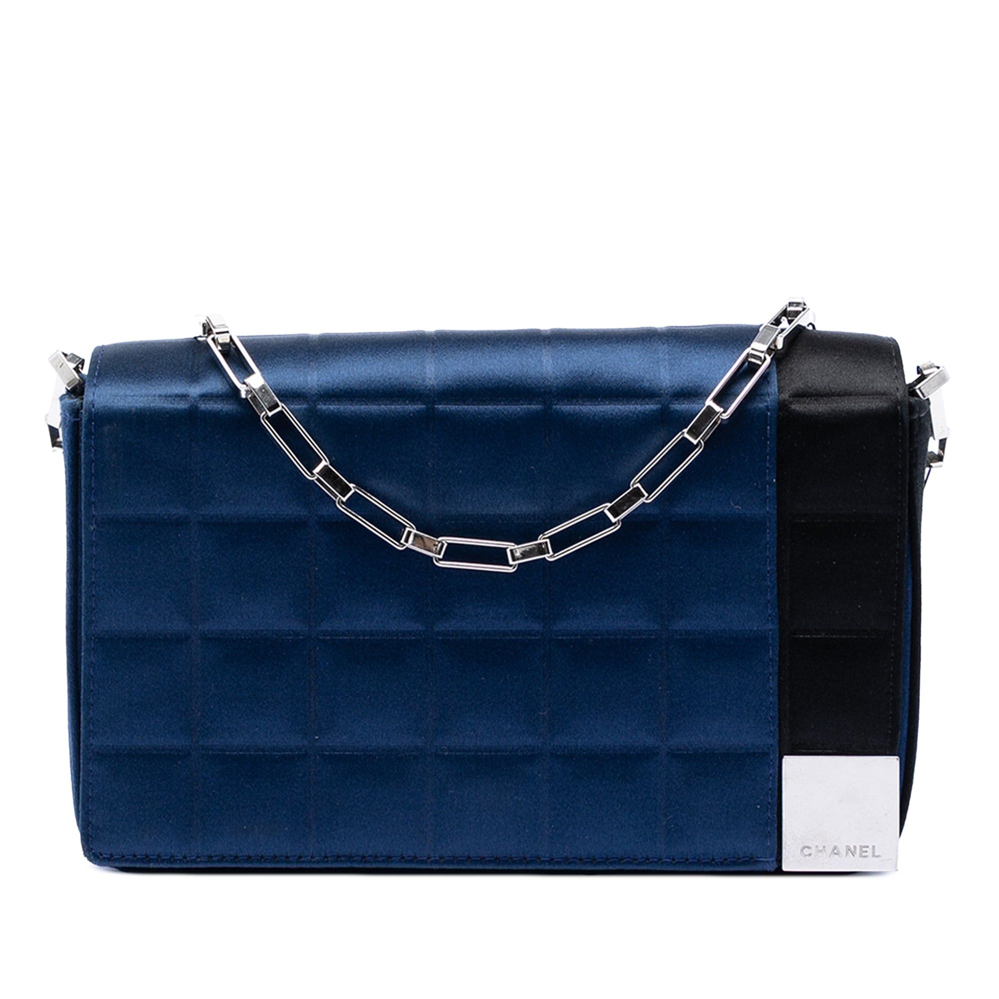 Chanel Mini Chocolate Bar Satin Shoulder Bag Size ONE SIZE - 1 Thumbnail