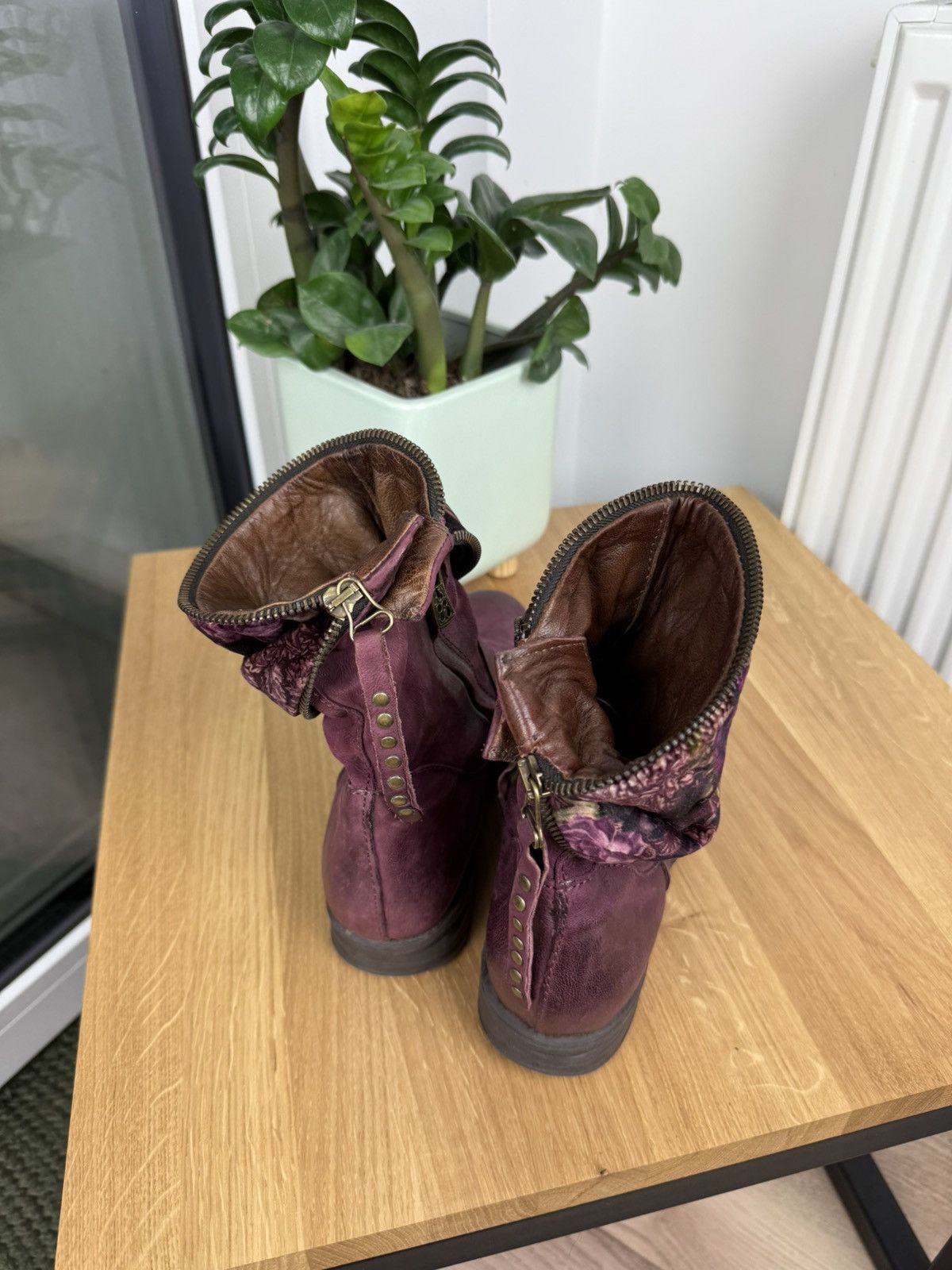 A.S.98 A.S 98 Brown Calfskin Leather Women’s Boots Size 37 Size US 7 / IT 37 - 8 Thumbnail