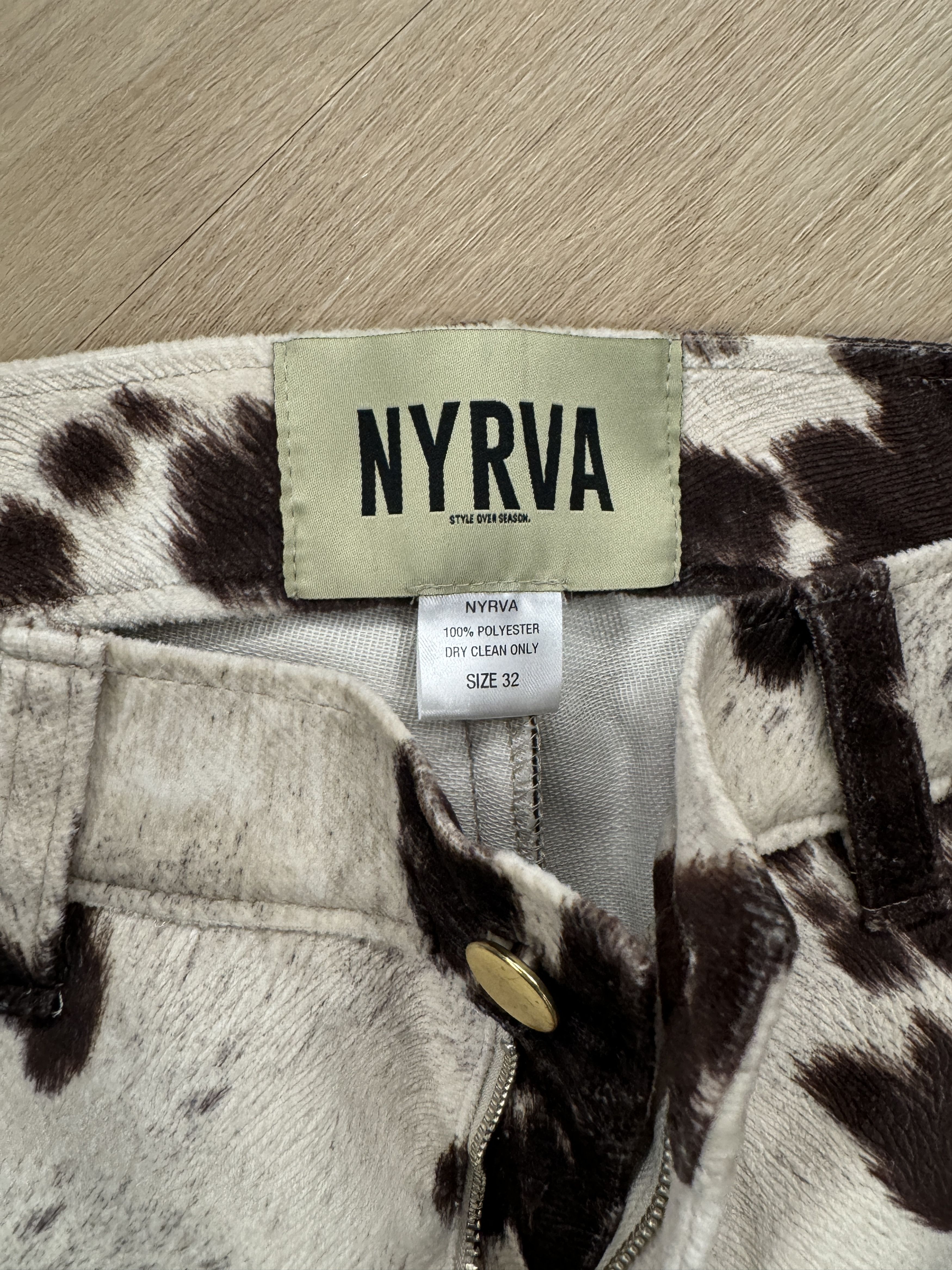 NYRVA NYRVA COWHIDE TROUSERS Size US 32 / EU 48 - 3 Thumbnail