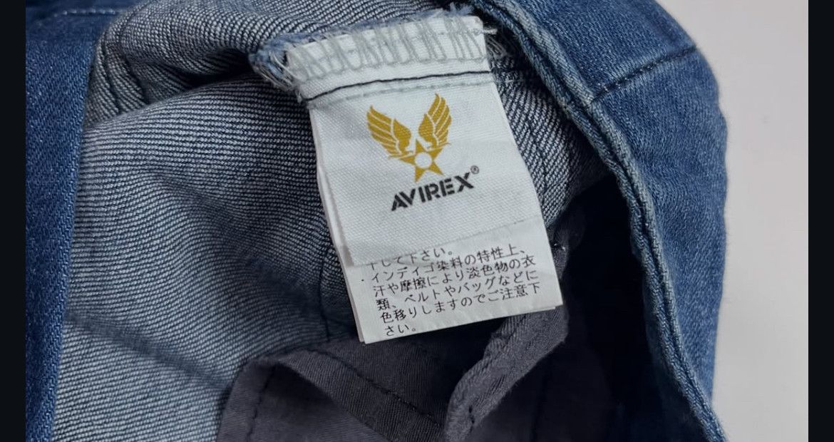 Avirex 2000s Avirex Military Monkey Jeans Skirt y2k Size 27" / US 4 / IT 40 - 6 Thumbnail