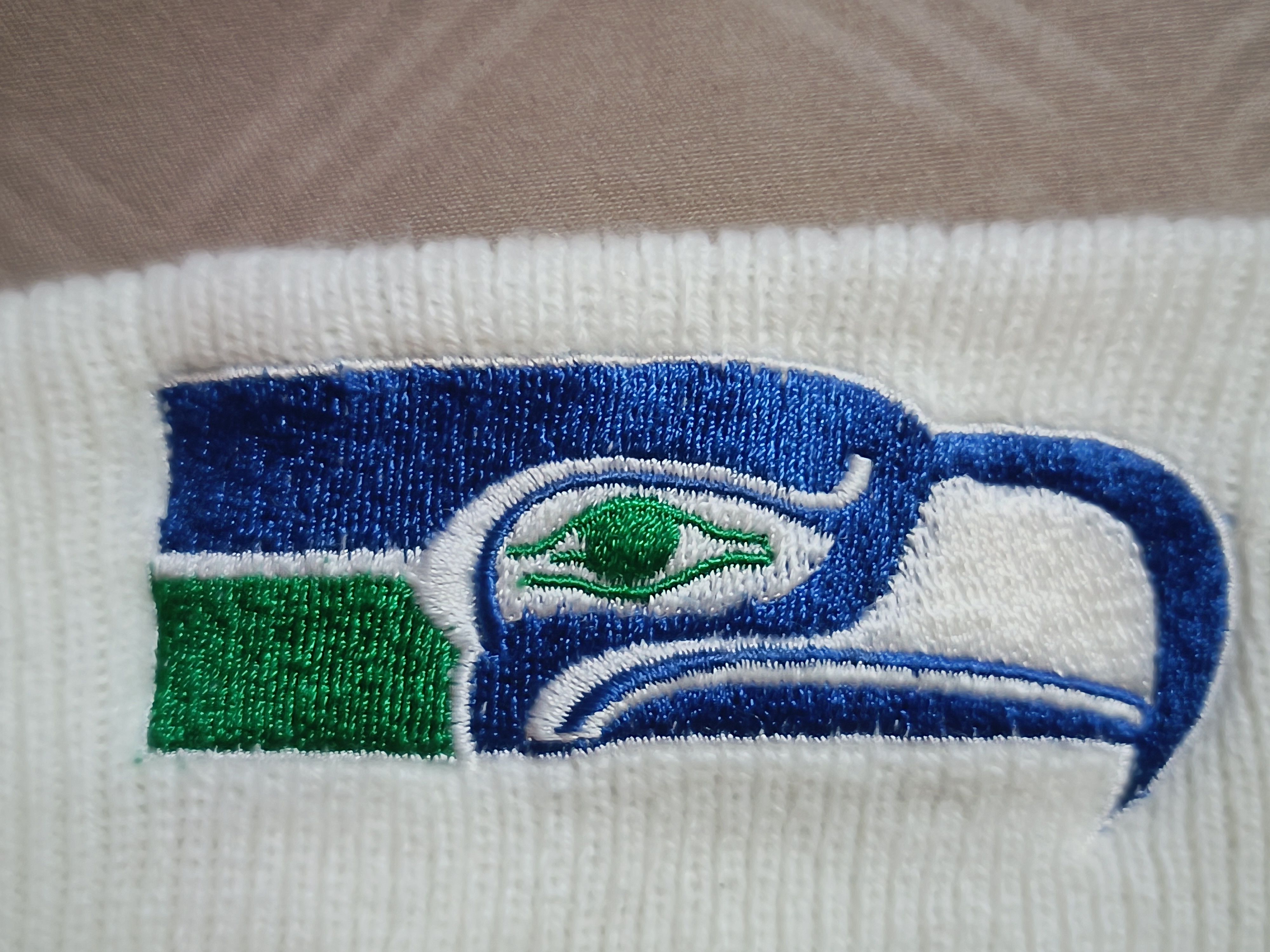 NFL × Vintage Seattle Seahawks Beanie Hat Size ONE SIZE - 3 Thumbnail