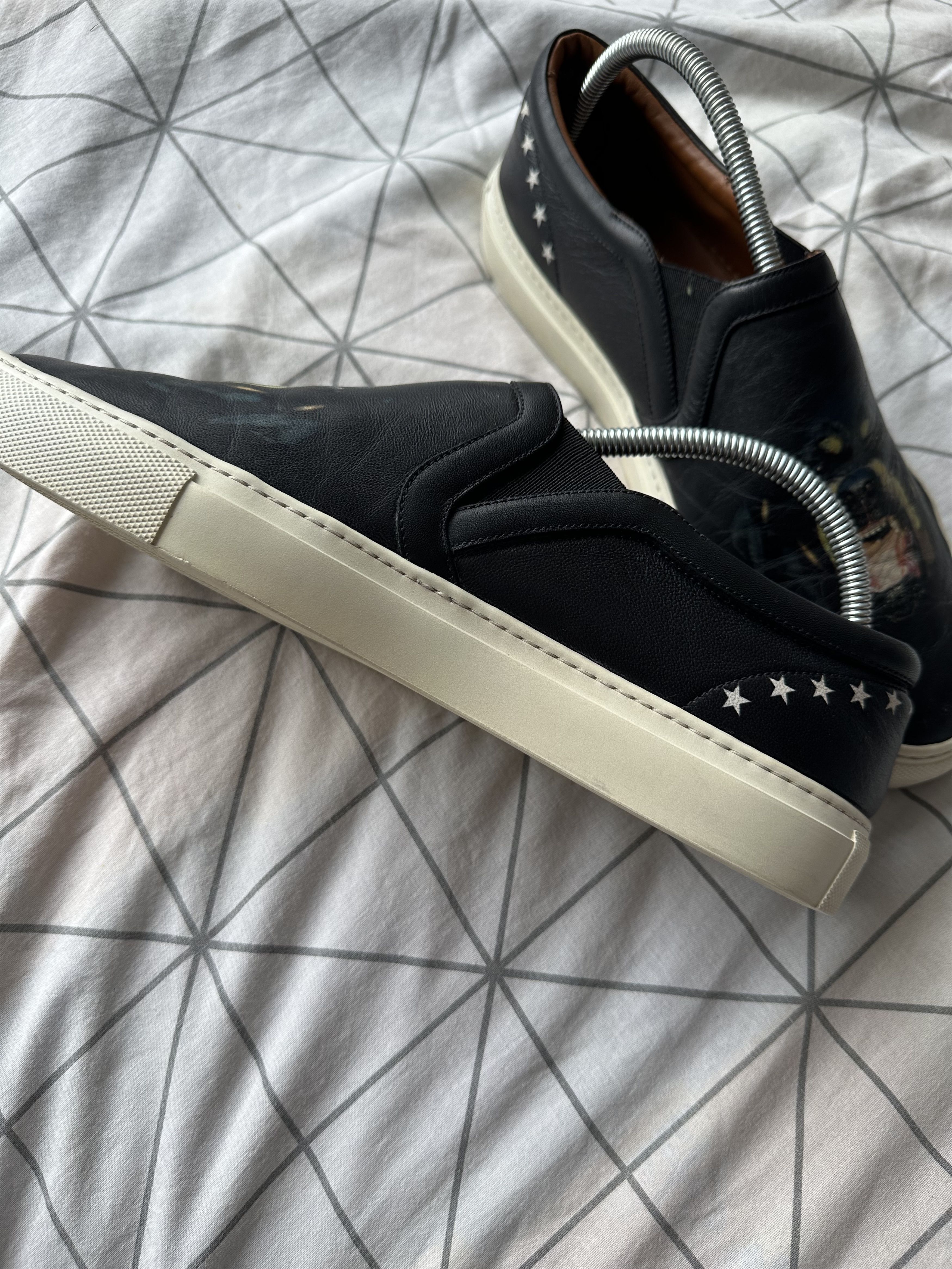 Givenchy SS13 Givenchy Rottweiler Leather Slip Ons by Riccardo Tisci Size US 9 / EU 42 - 11 Thumbnail