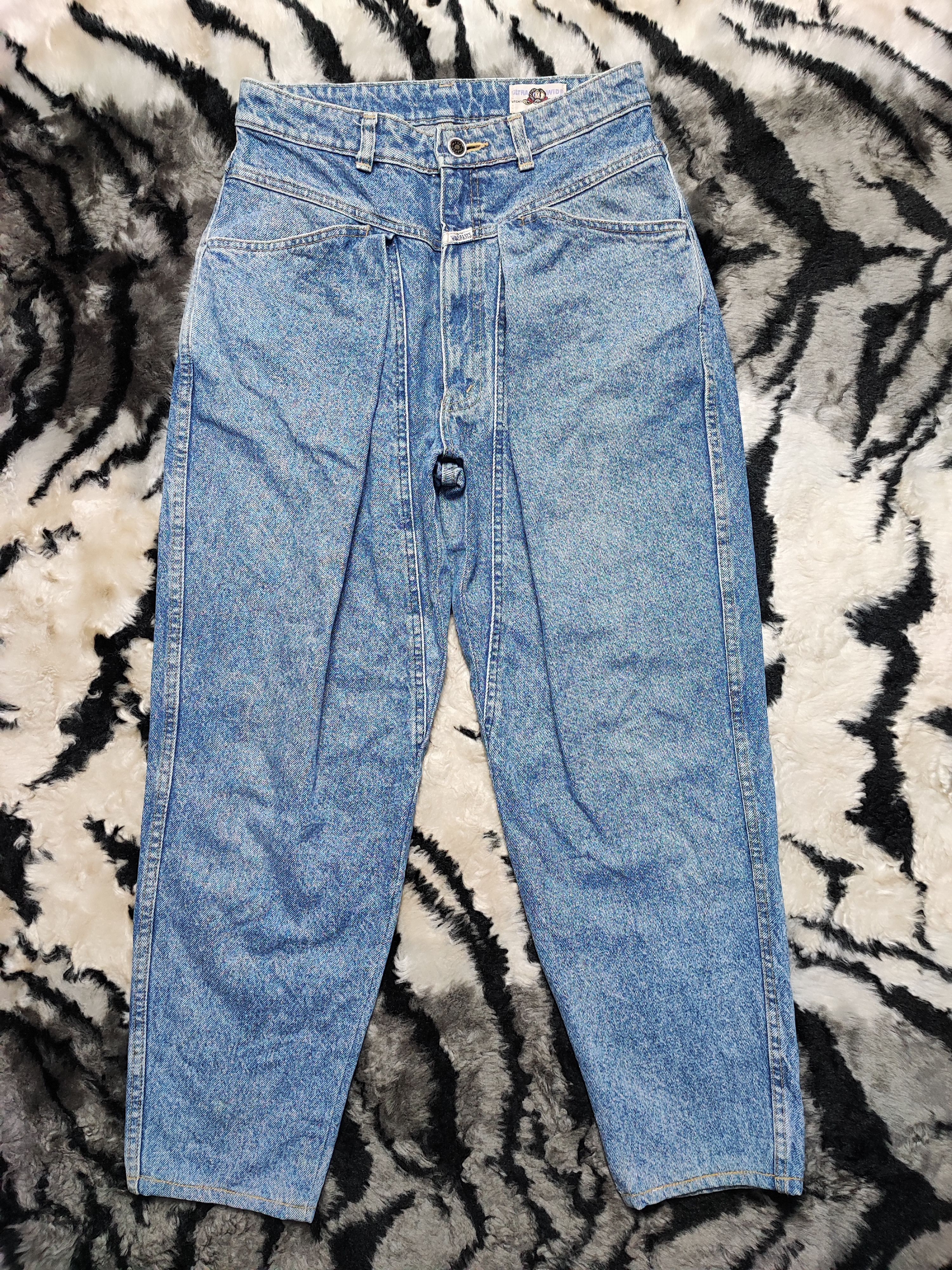 Japanese Brand Bobson Vintage Ultra Wide Jeans Size US 28 / EU 44 - 2 Thumbnail