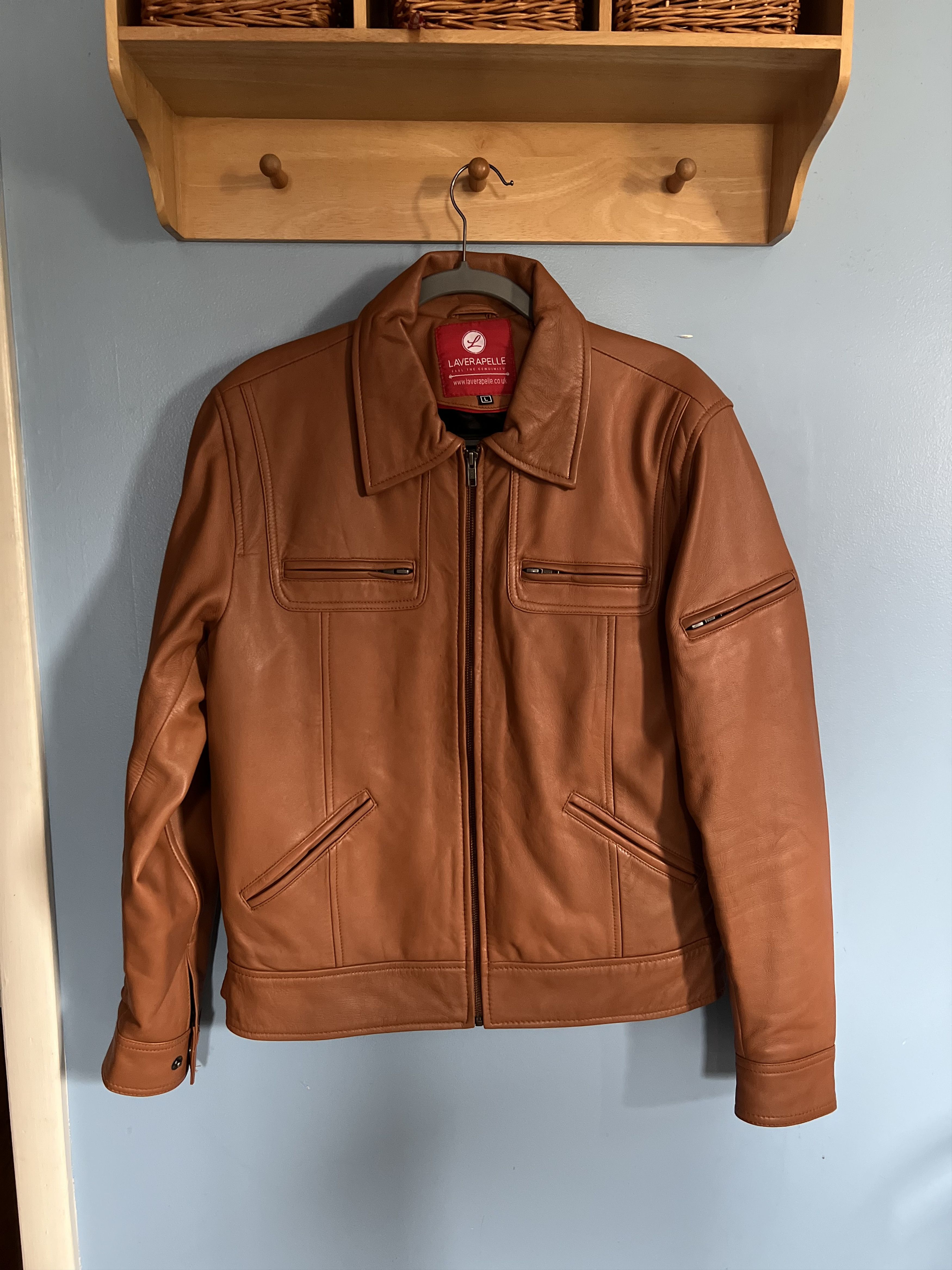 Laverapelle Genuine Lambskin Leather Jacket
