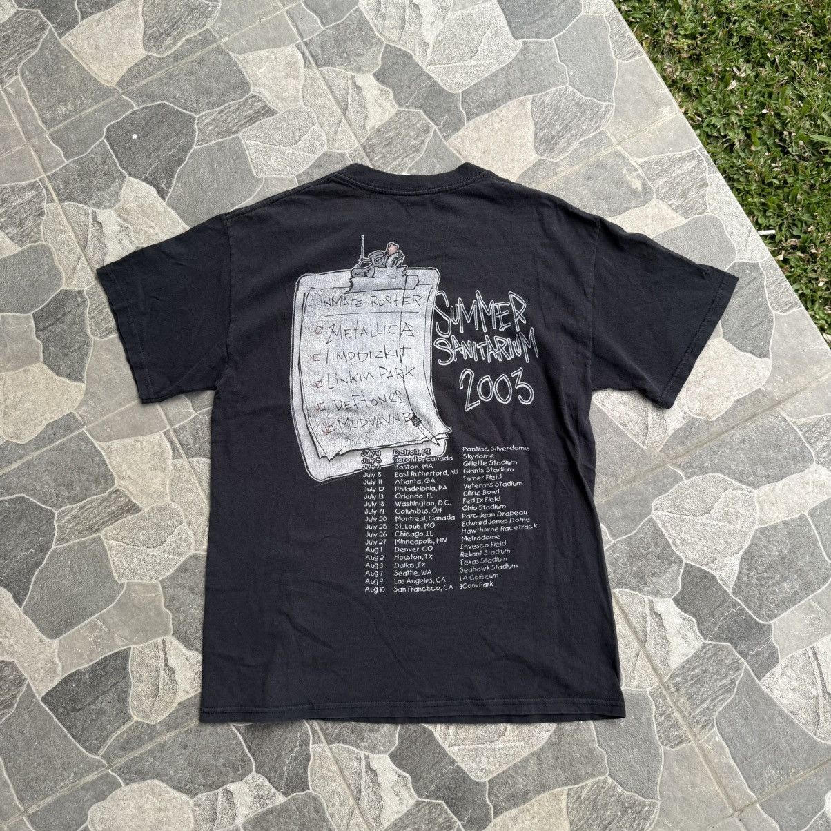 Metallica Metallica Summer Sanitarium 2003 Size US M / EU 48-50 / 2 - 2 Thumbnail