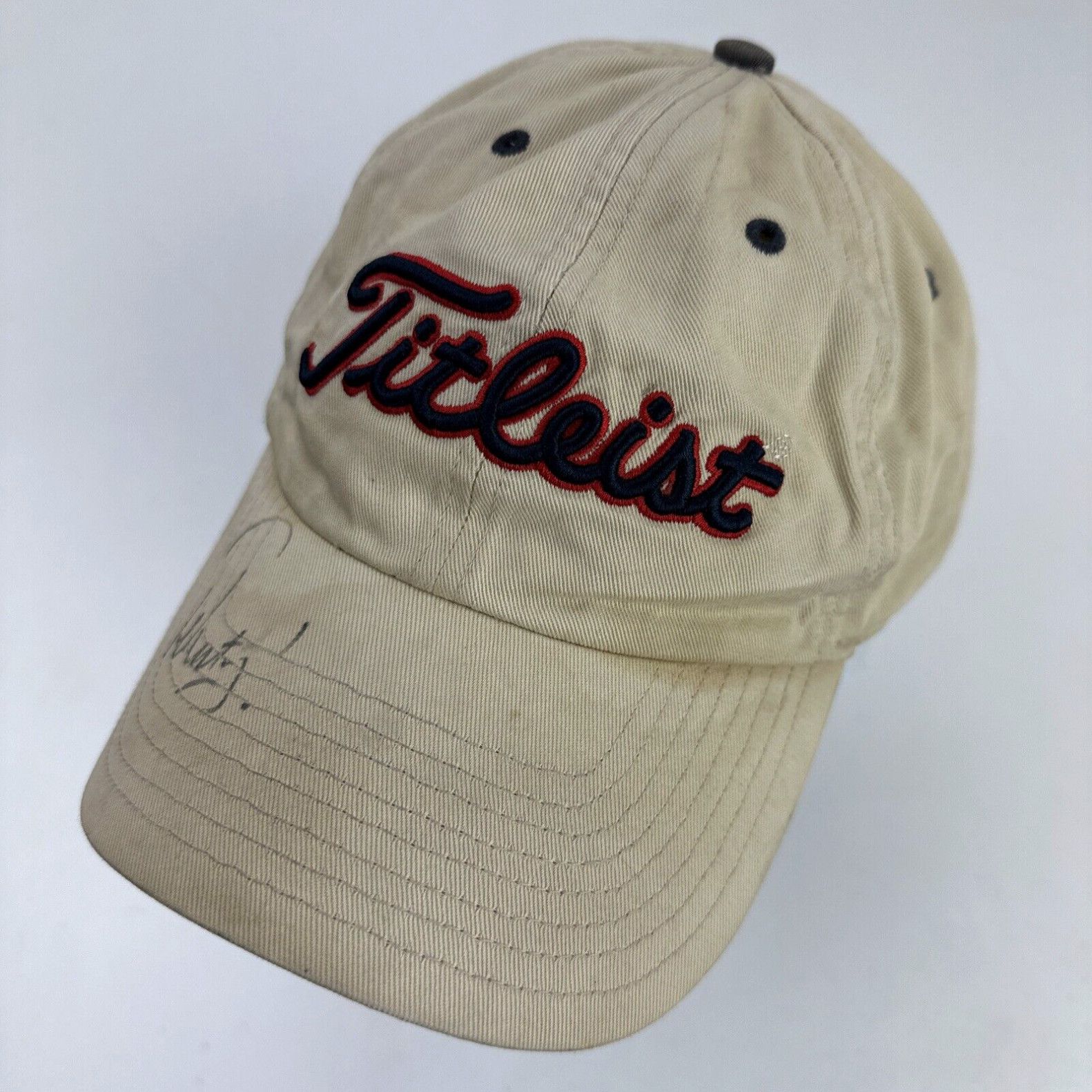 Titleist Titleist Golf USA Signed Ball Cap Hat Adjustable Baseball ...