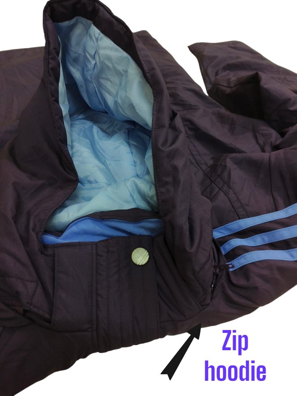 Adidas Adidas Windbreaker Rain Jacket in Navy Blue Size US M / EU 48-50 / 2 - 5 Thumbnail