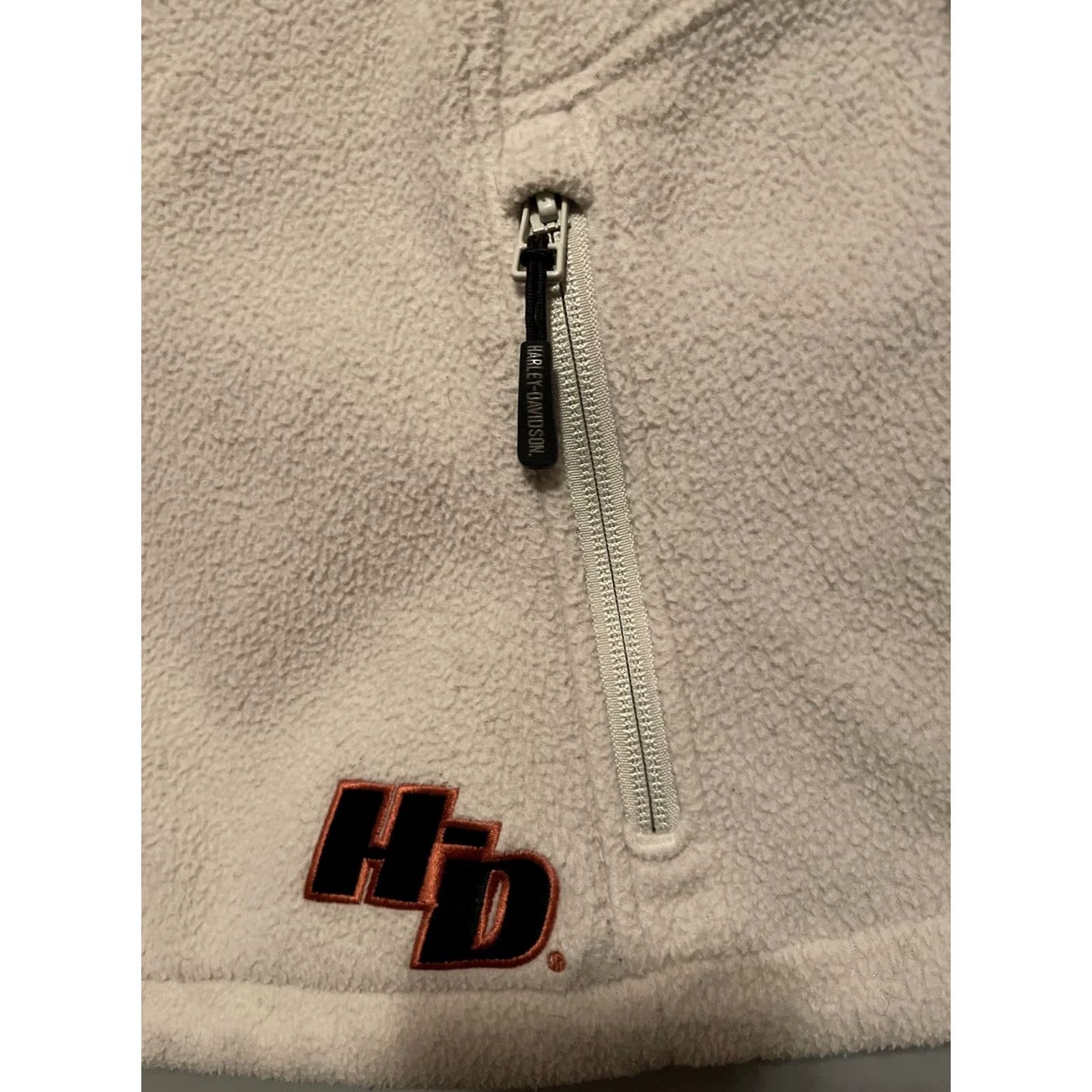 Harley Davidson VINTAGE Harley-Davidson Jacket Fleece Women Beige Size L Size L / US 10 / IT 46 - 5 Thumbnail