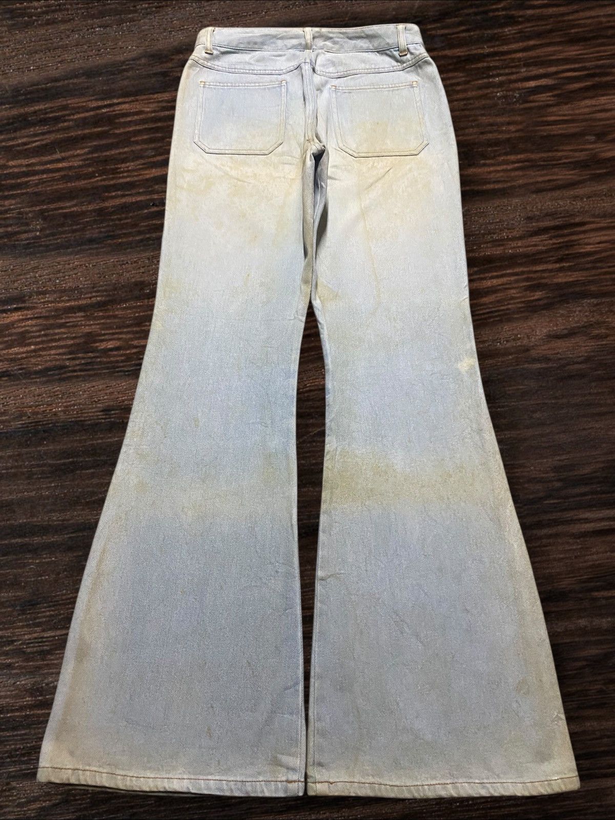 Japanese Brand Vtg Japanese Brand African Beat Club Rusty Flare Bush Pants Size US 29 - 2 Thumbnail