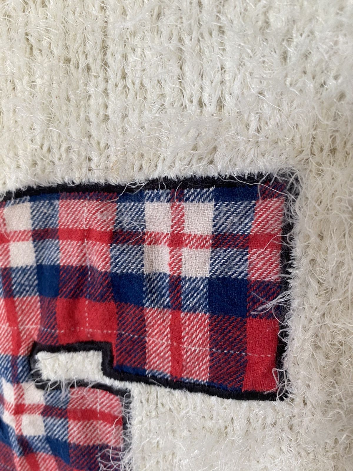 Designer × Fiorucci × Japanese Brand Fiorucci Mohair F camo logo ring Size S / US 4 / IT 40 - 7 Thumbnail
