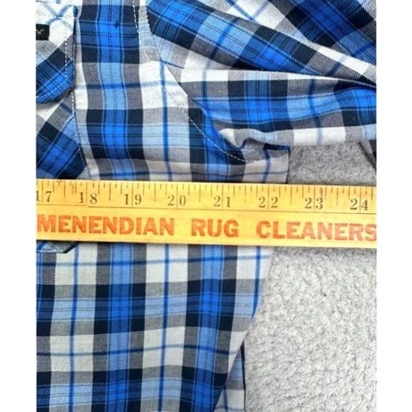 Oakley Oakley Shirt Adult Large Blue Multi Plaid Button Down Long Sleeve Pockets Mens Size US L / EU 52-54 / 3 - 7 Thumbnail