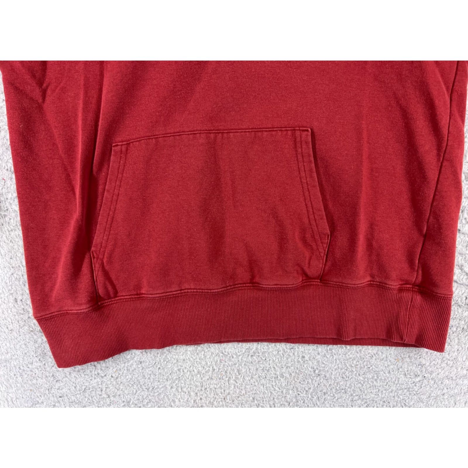 The North Face The North Face Men Hoodie Pullover Sweater Red Medium Jersey Polyester Pocket Logo Size US M / EU 48-50 / 2 - 5 Thumbnail