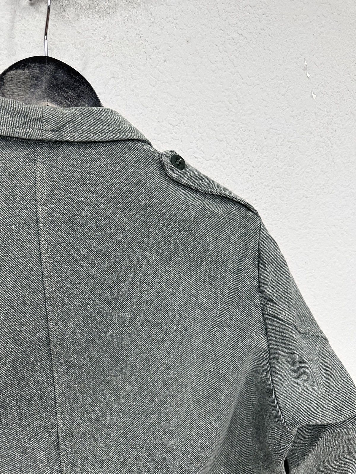 14th Addiction France Work cropped 90s army corduroy denim jacket police Size US M / EU 48-50 / 2 - 13 Thumbnail