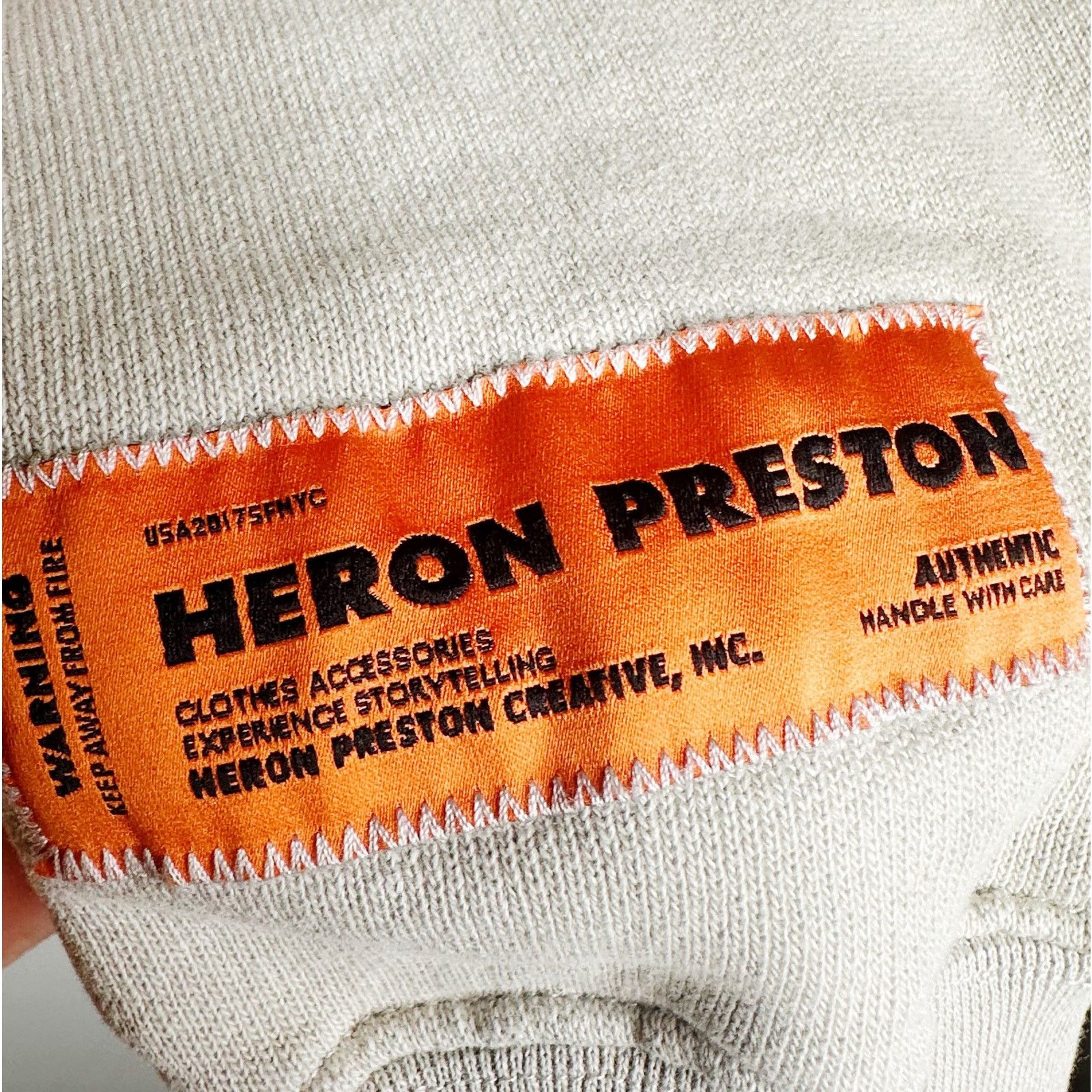 Heron Preston Heron Preston NWT Global Collage Grey Cotton Graphic Hoodie Size US M / EU 48-50 / 2 - 8 Thumbnail