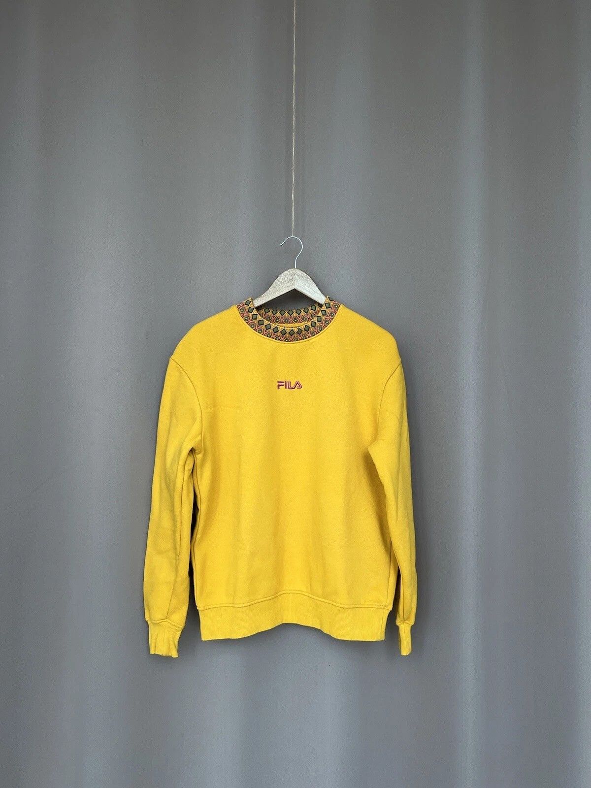 Fila Fila Embroidered Logo Sweatshirt Mens Size M Size US M / EU 48-50 / 2 - 1 Thumbnail