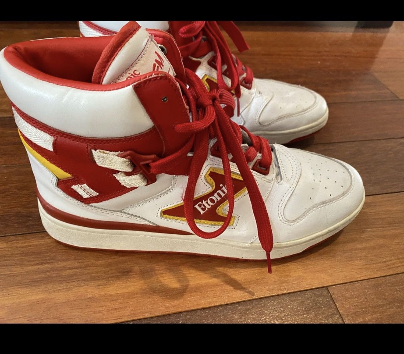 Etonic Vintage Etonic Hakeem Olajuwon Shoes Sz 9.5 Rare Retro Size US 9.5 / EU 42-43 - 2 Thumbnail