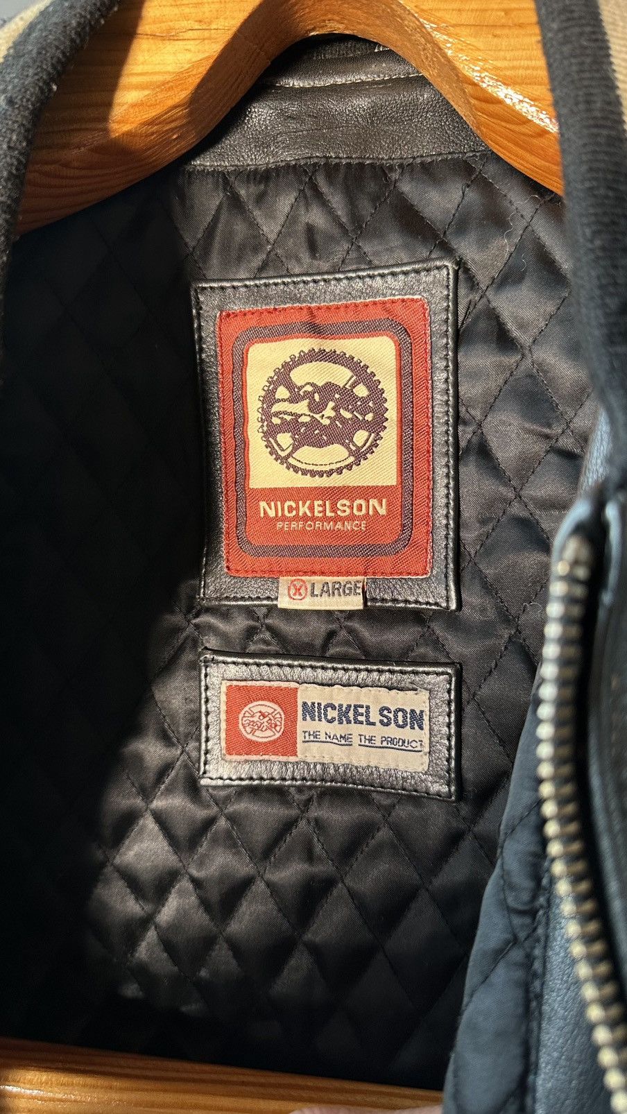 Vintage Nickelson Classic vintage leather jacket made in Asia Size US XL / EU 56 / 4 - 20 Thumbnail