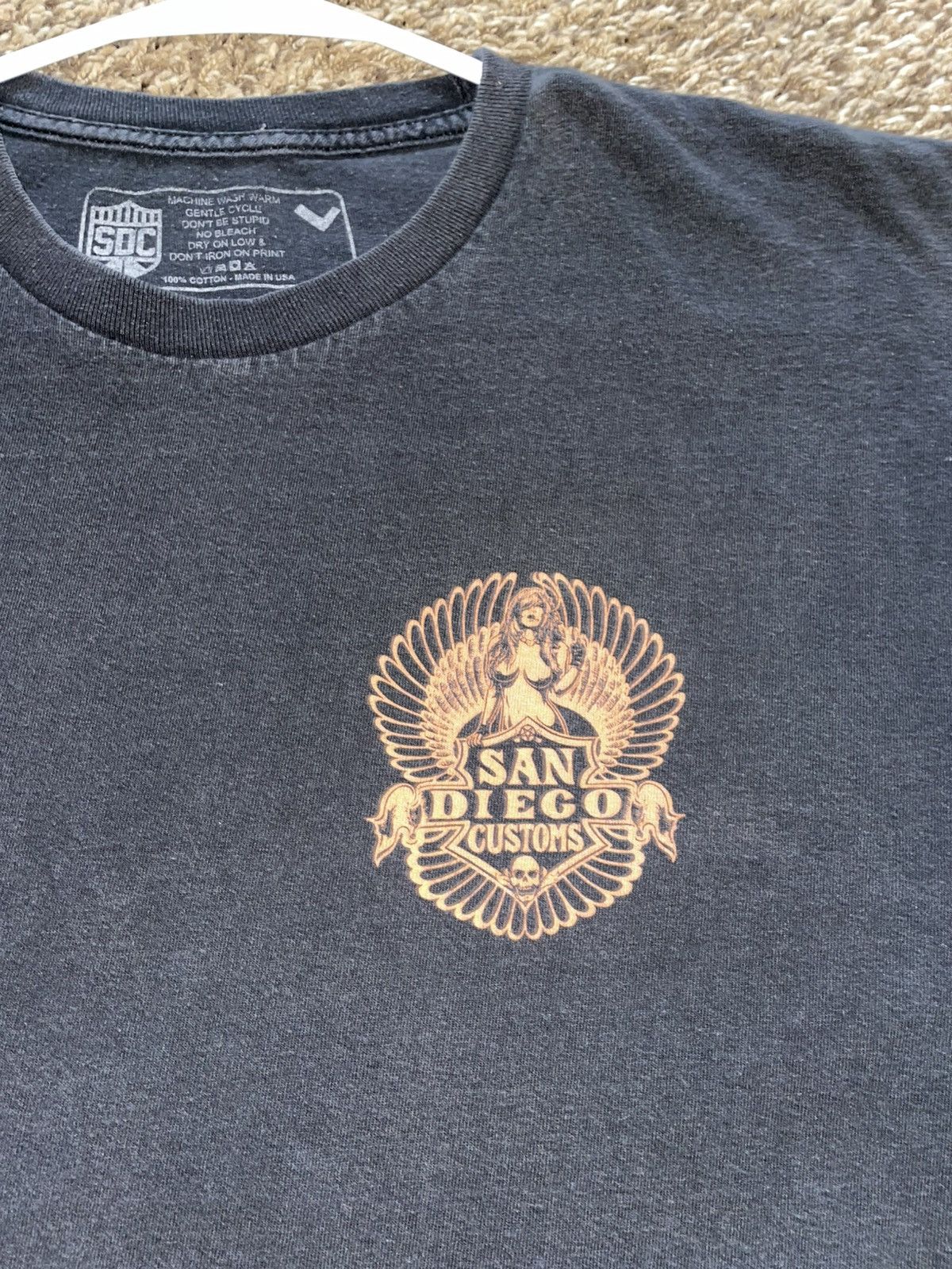 Harley Davidson San Diego Customs Biker T-Shirt Size US L / EU 52-54 / 3 - 4 Thumbnail