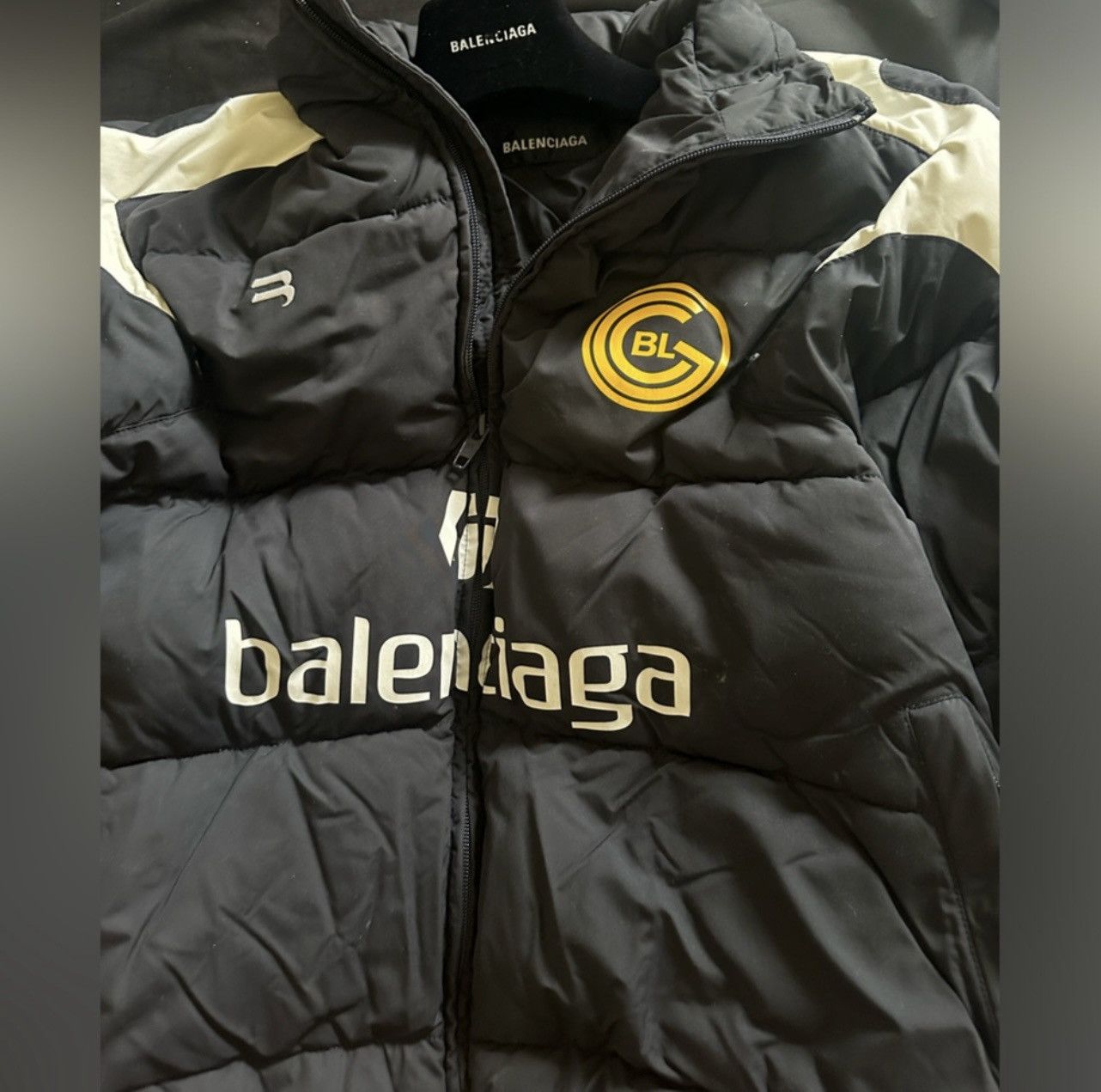 Balenciaga Balenciaga Soccer Oversized Puffer coat jacket size 44 Size US S / EU 44-46 / 1 - 4 Thumbnail