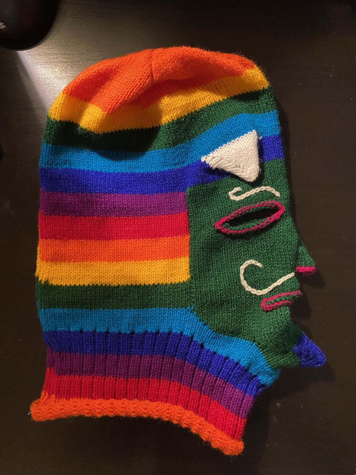 Japanese Brand × Vintage Peruvian Devil Beanie Face Mask Balcava Size ONE SIZE - 2 Thumbnail